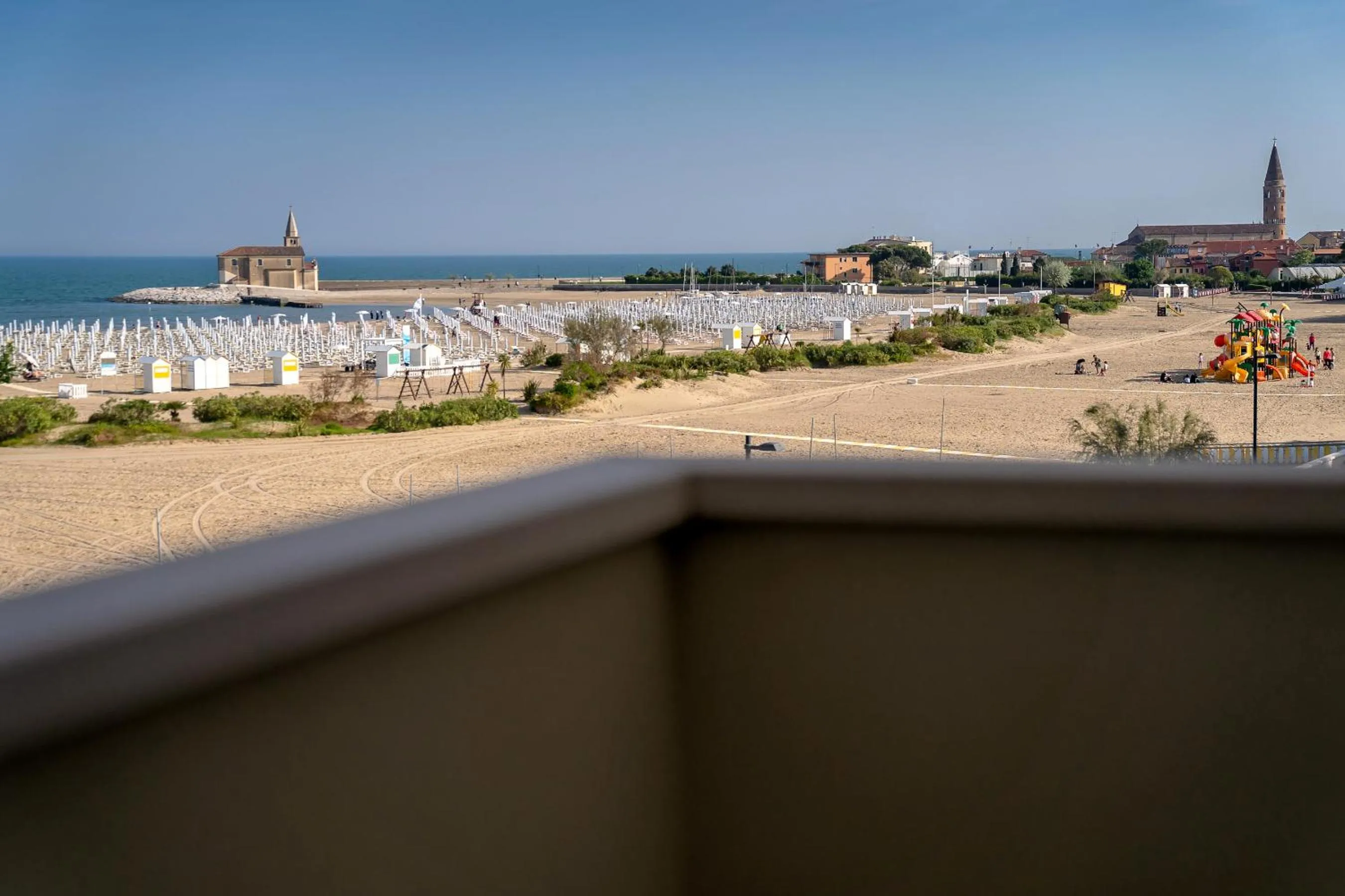 Balcony/Terrace in Hotel Delfino
