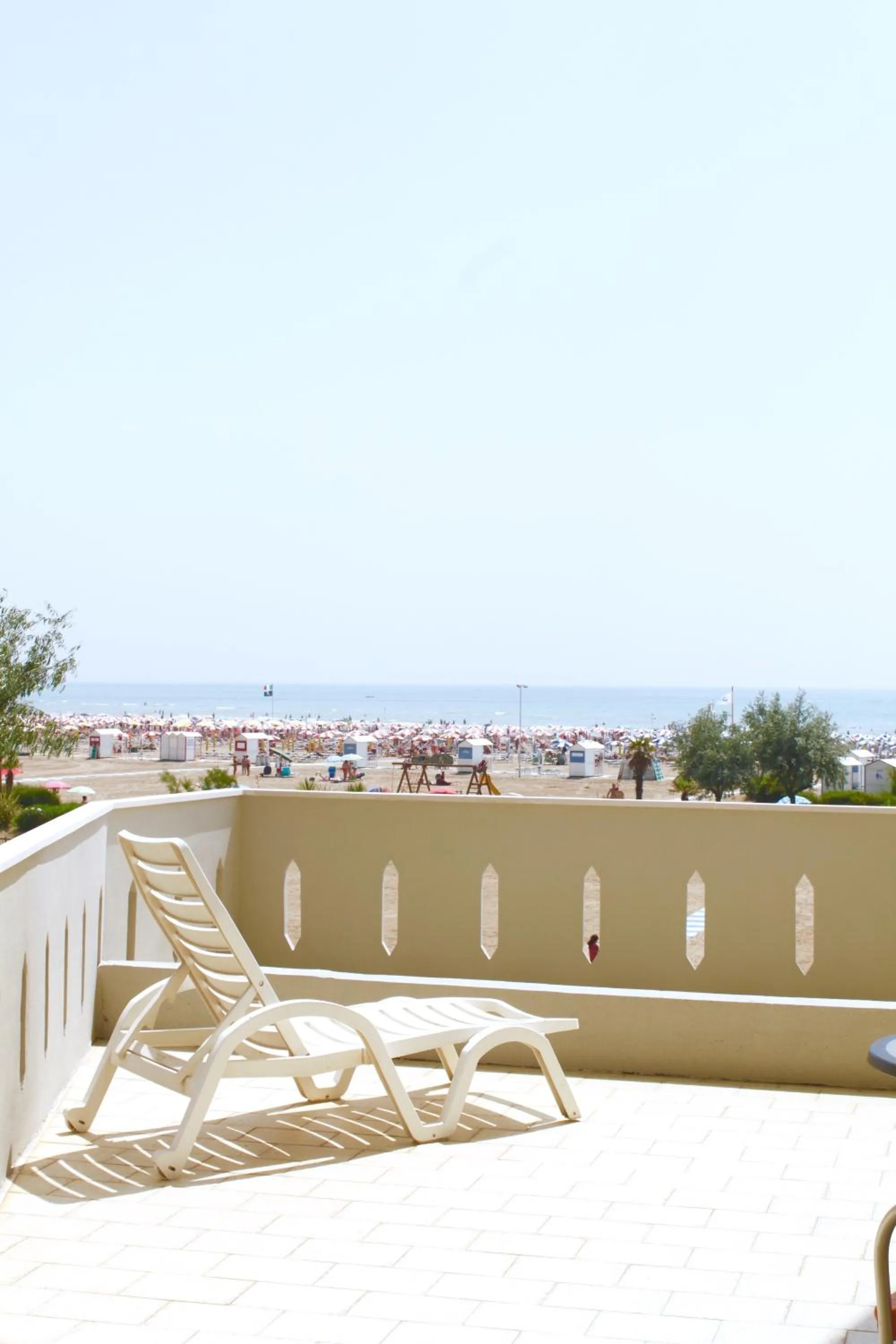 Balcony/Terrace in Hotel Delfino