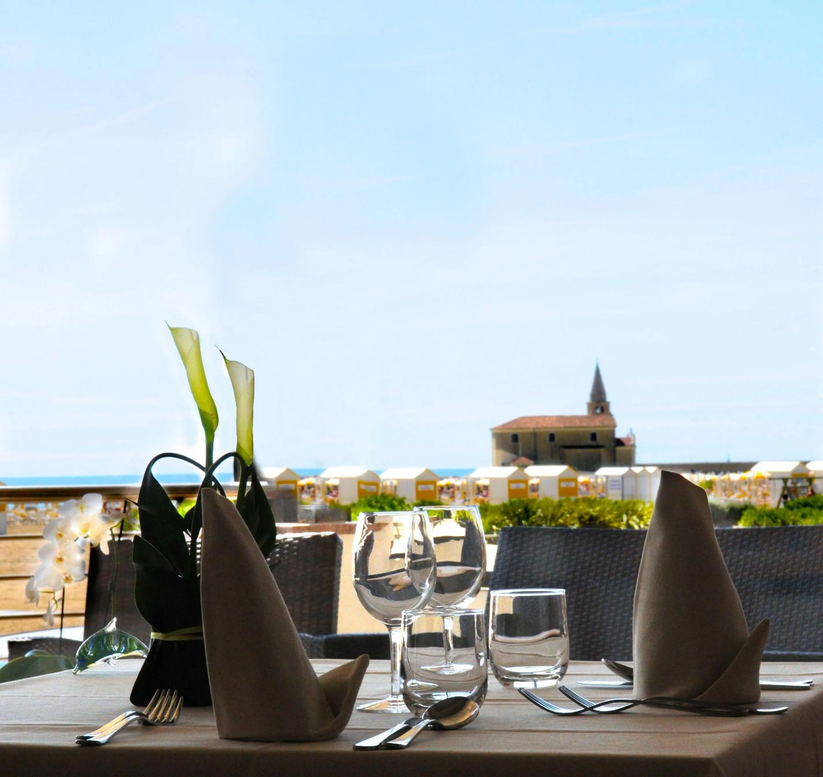 Restaurant/places to eat in Hotel Delfino