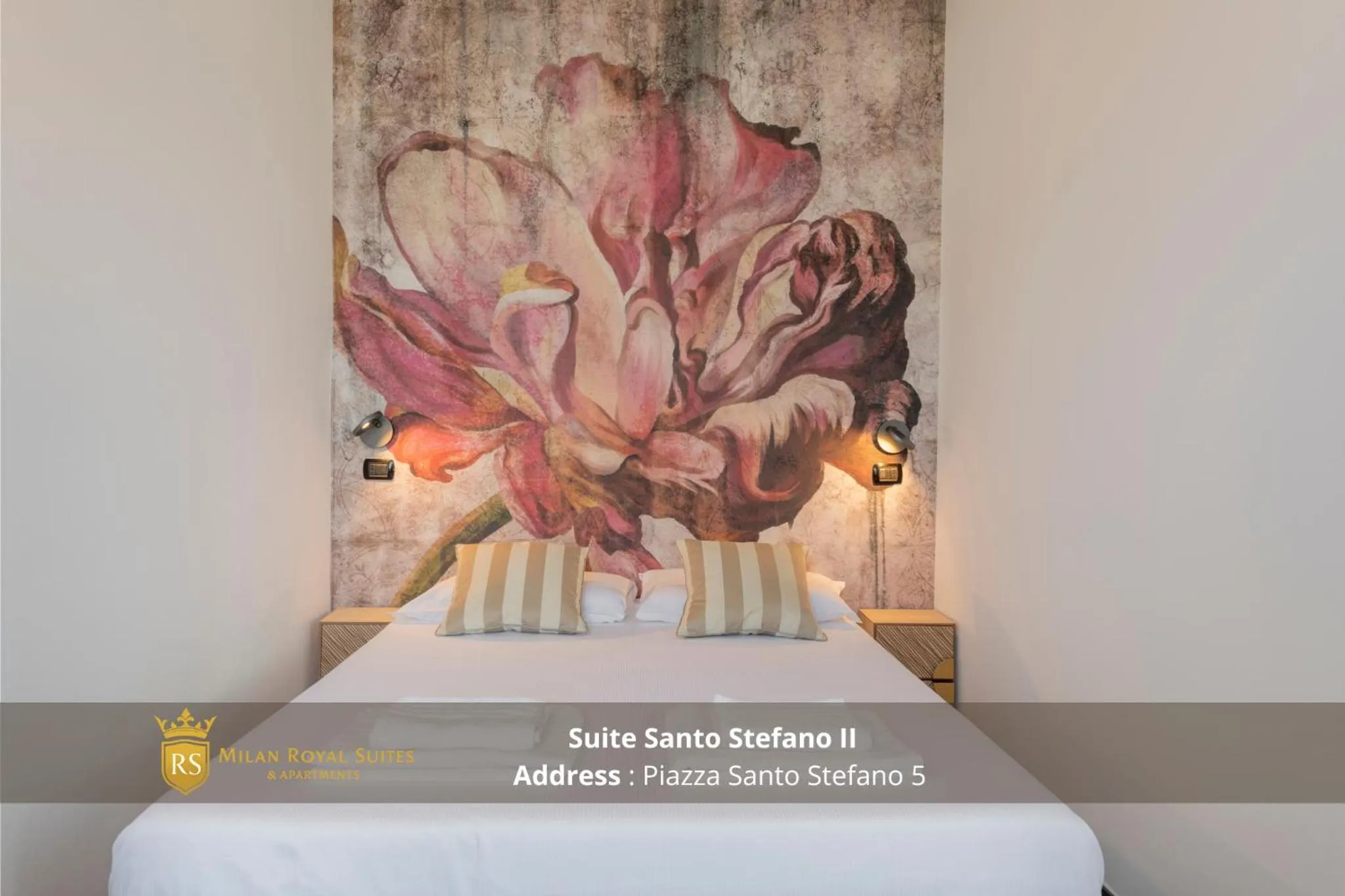 Bedroom, Bed in Milan Royal Suites - Centro