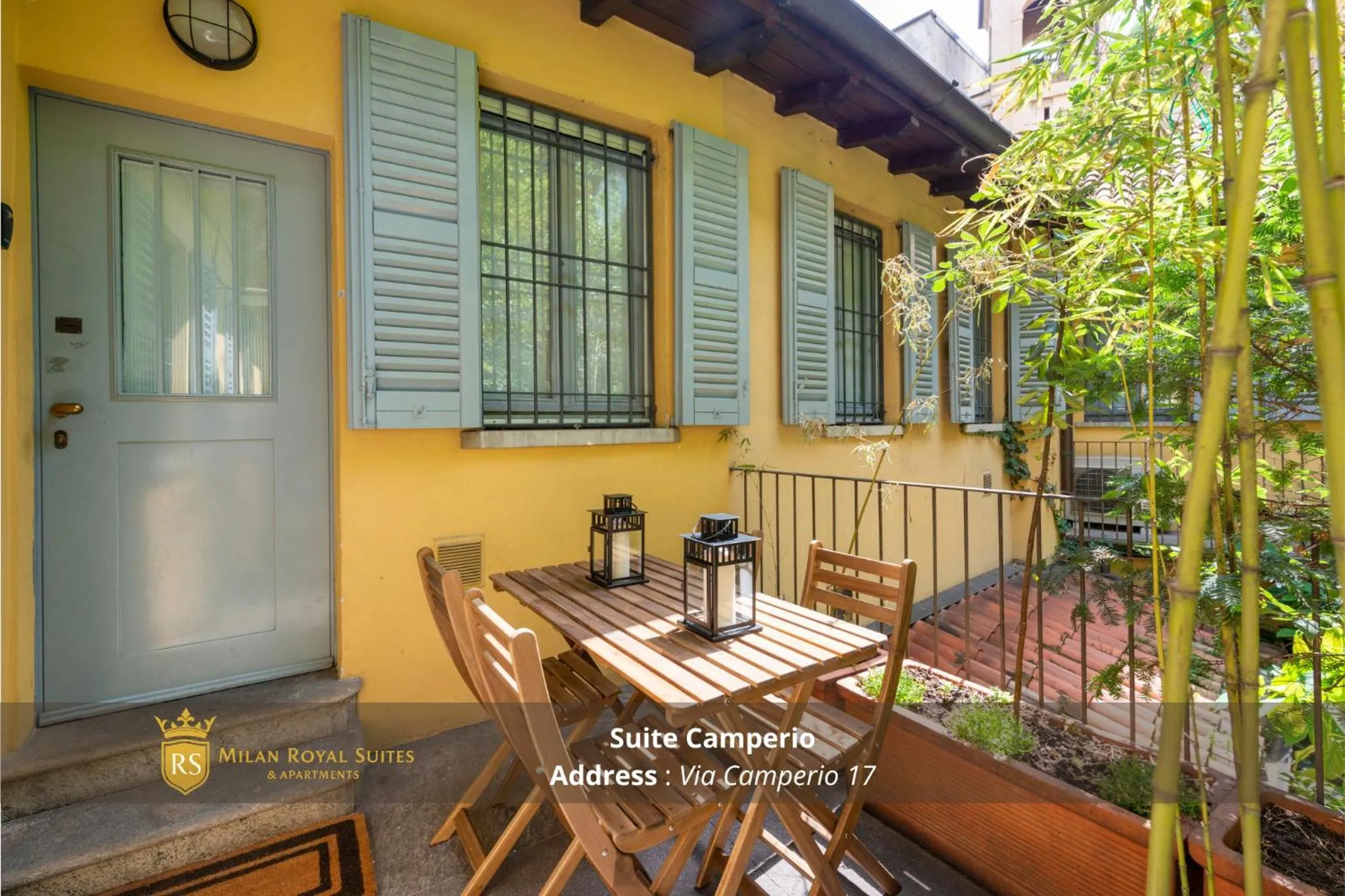 Balcony/Terrace in Milan Royal Suites - Centro