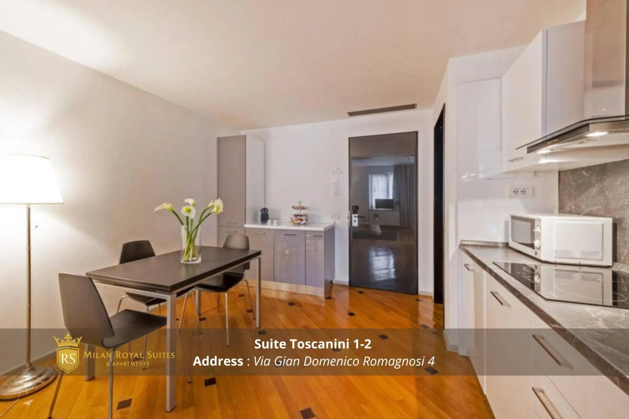 Living room in Milan Royal Suites - Centro