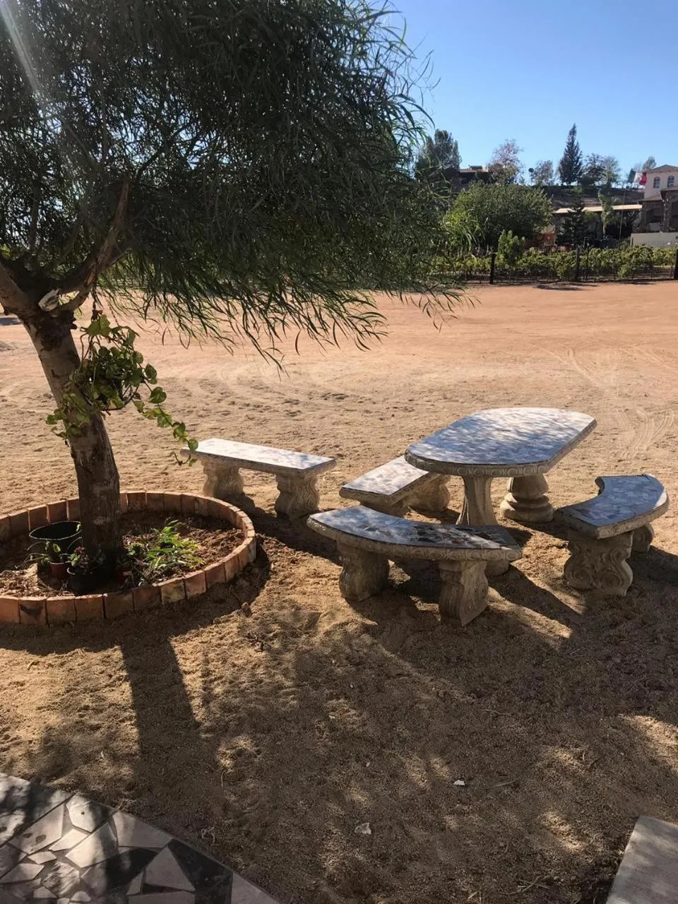 Patio in Finca Chavez