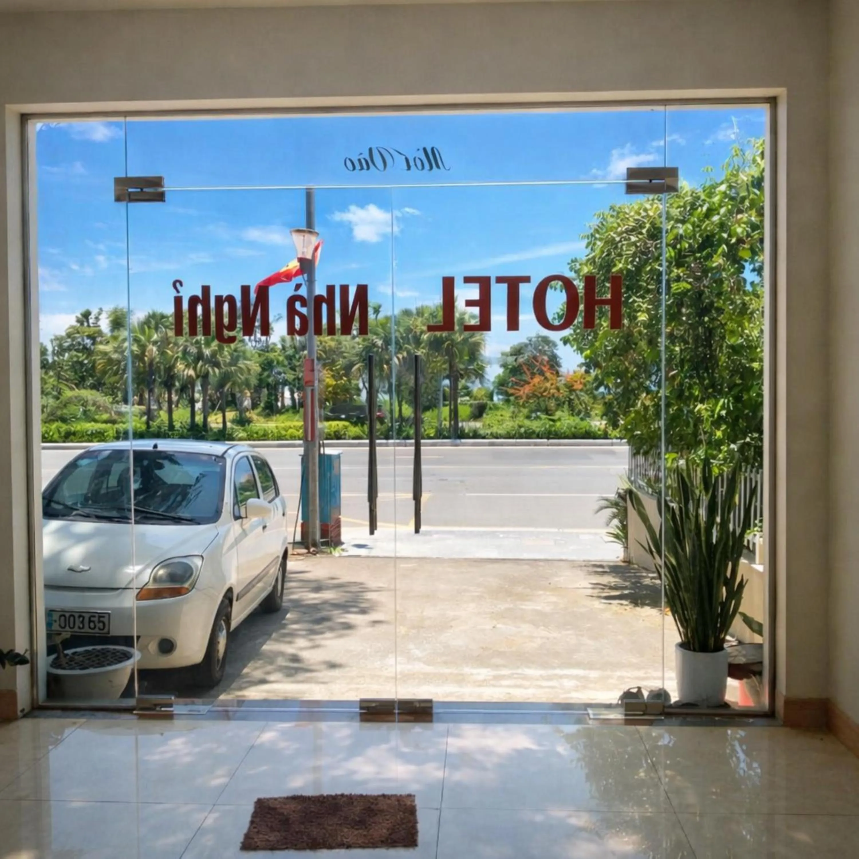 Street view in Gate Tuan Chau Hotel