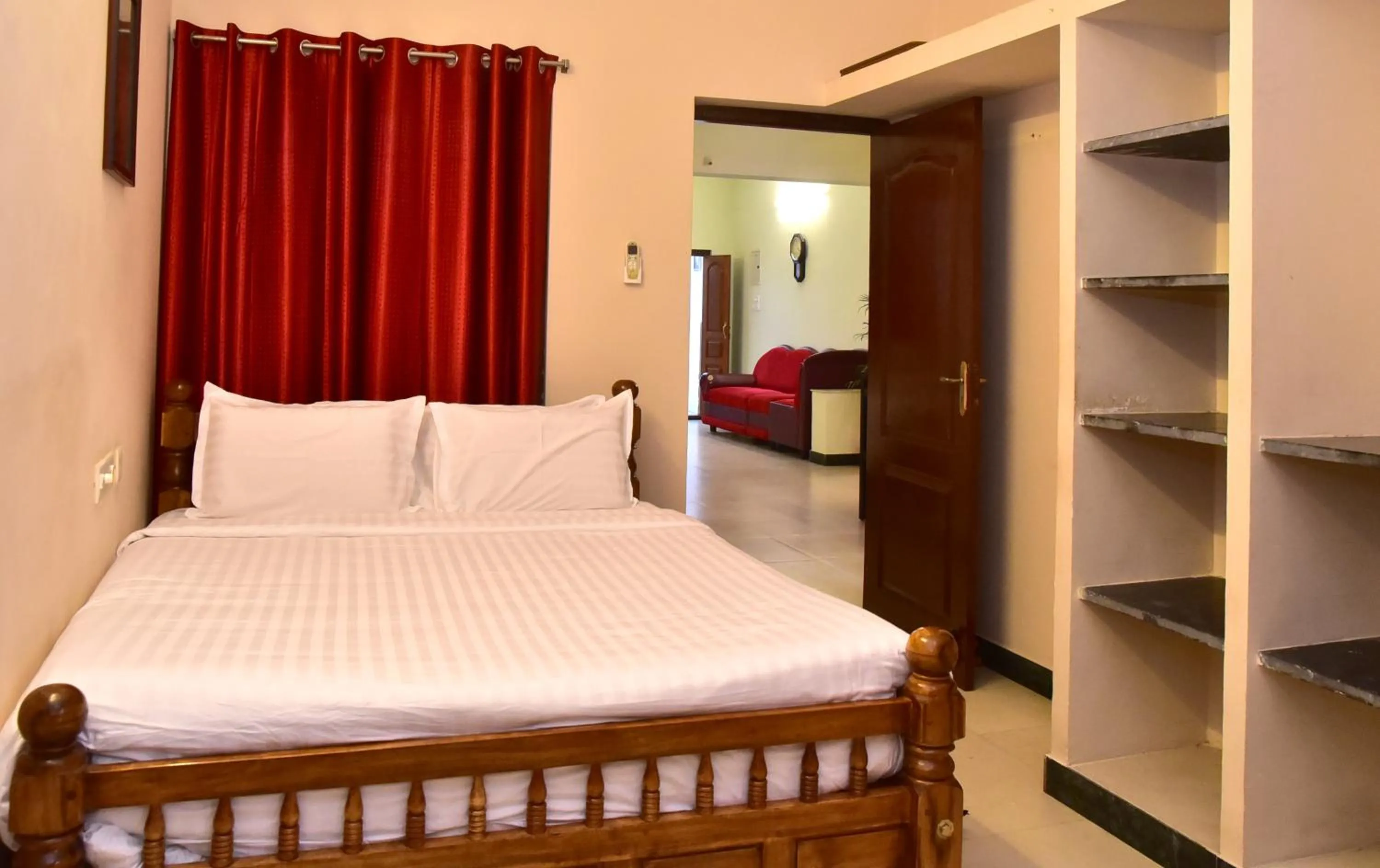 Bed in Villa Gomez Individual 2 bhk property at French Colony
