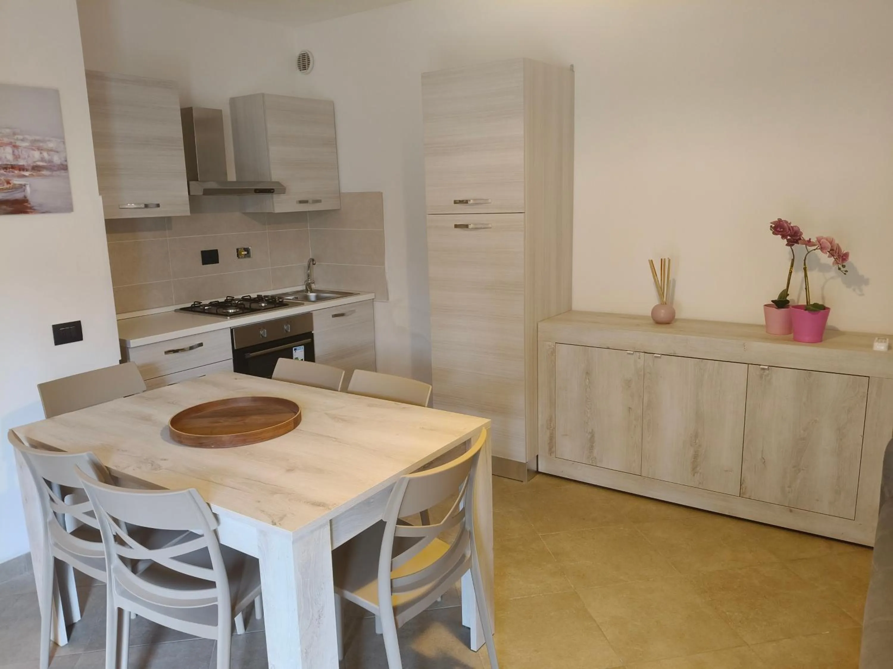Kitchen or kitchenette in Baia Etrusca Resort