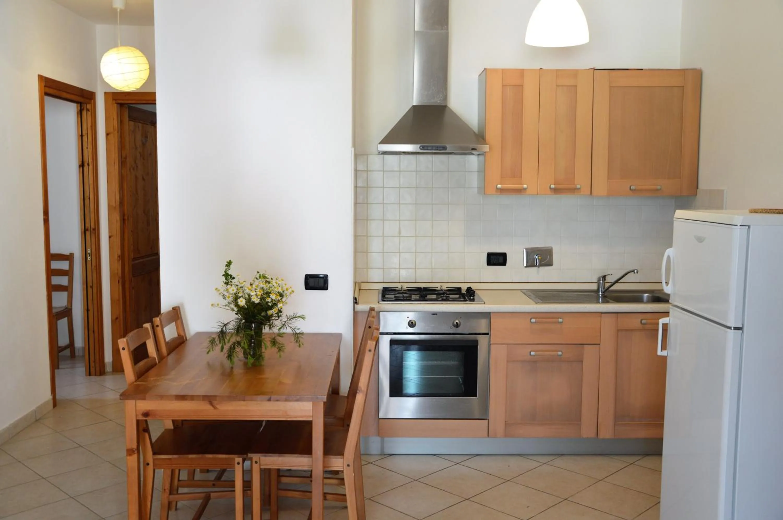 Kitchen or kitchenette in Baia Etrusca Resort