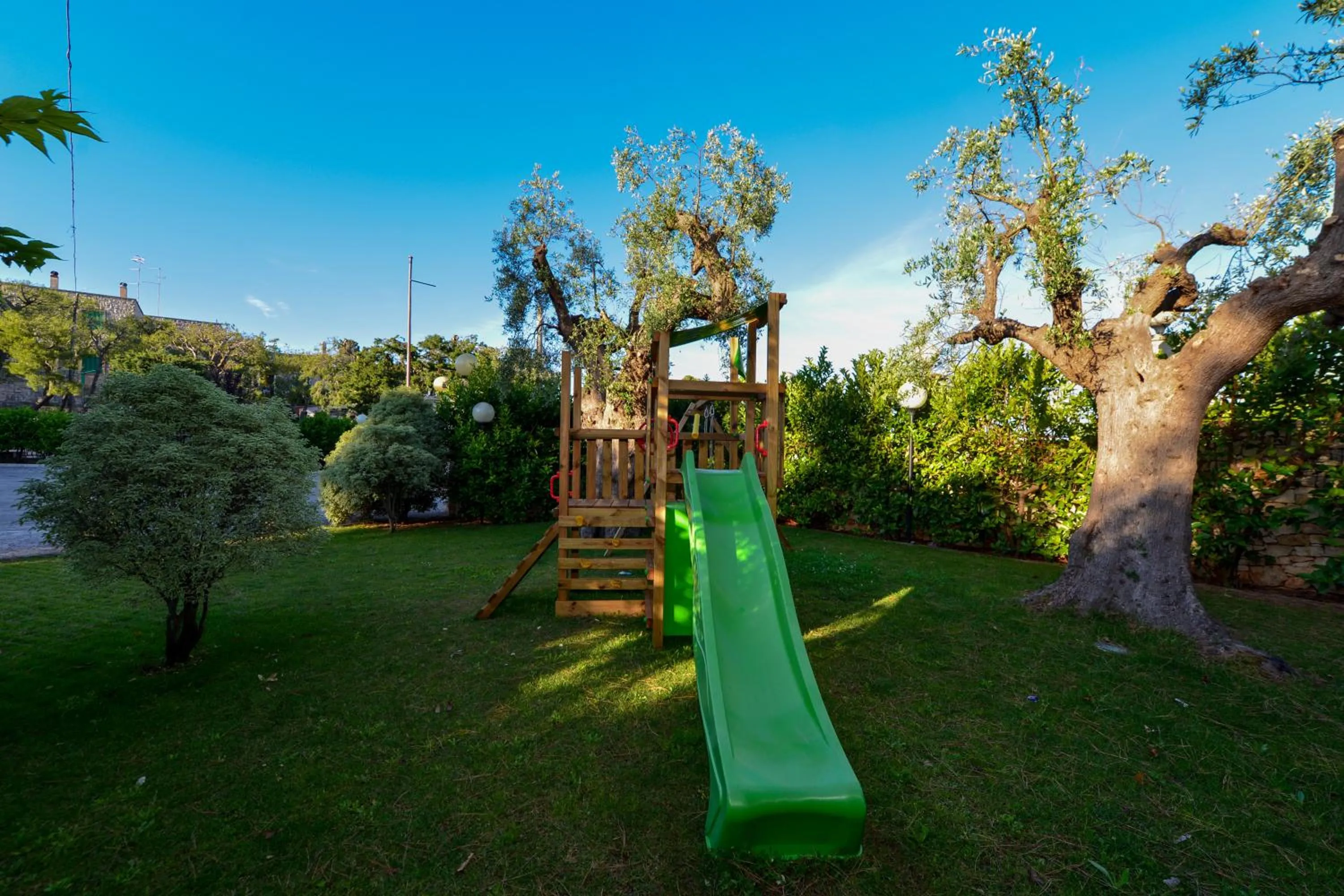 Children play ground in Hotel Castel Miramonti