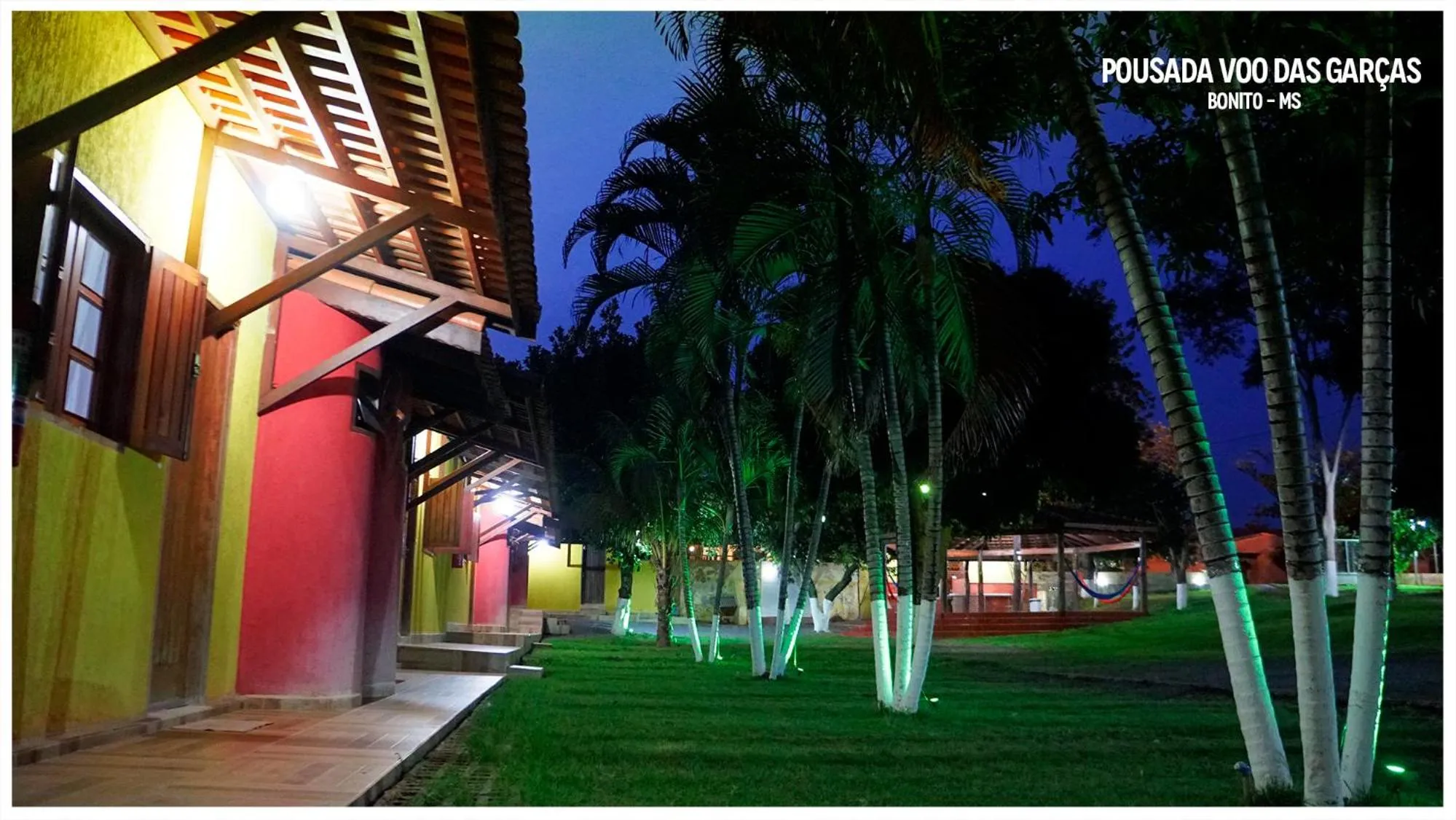 Garden in Pousada Voo das Garças