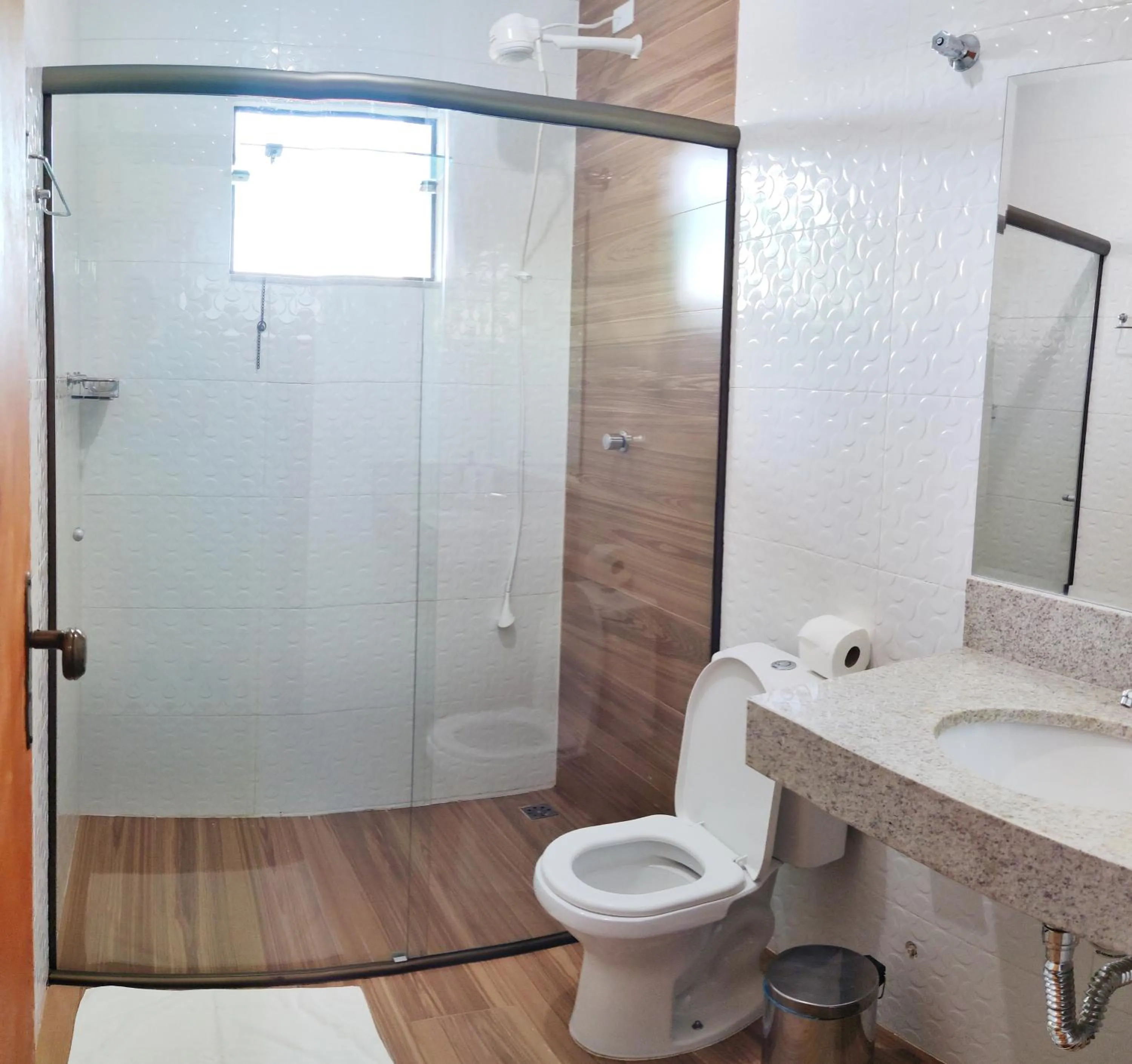 Shower in Pousada Voo das Garças