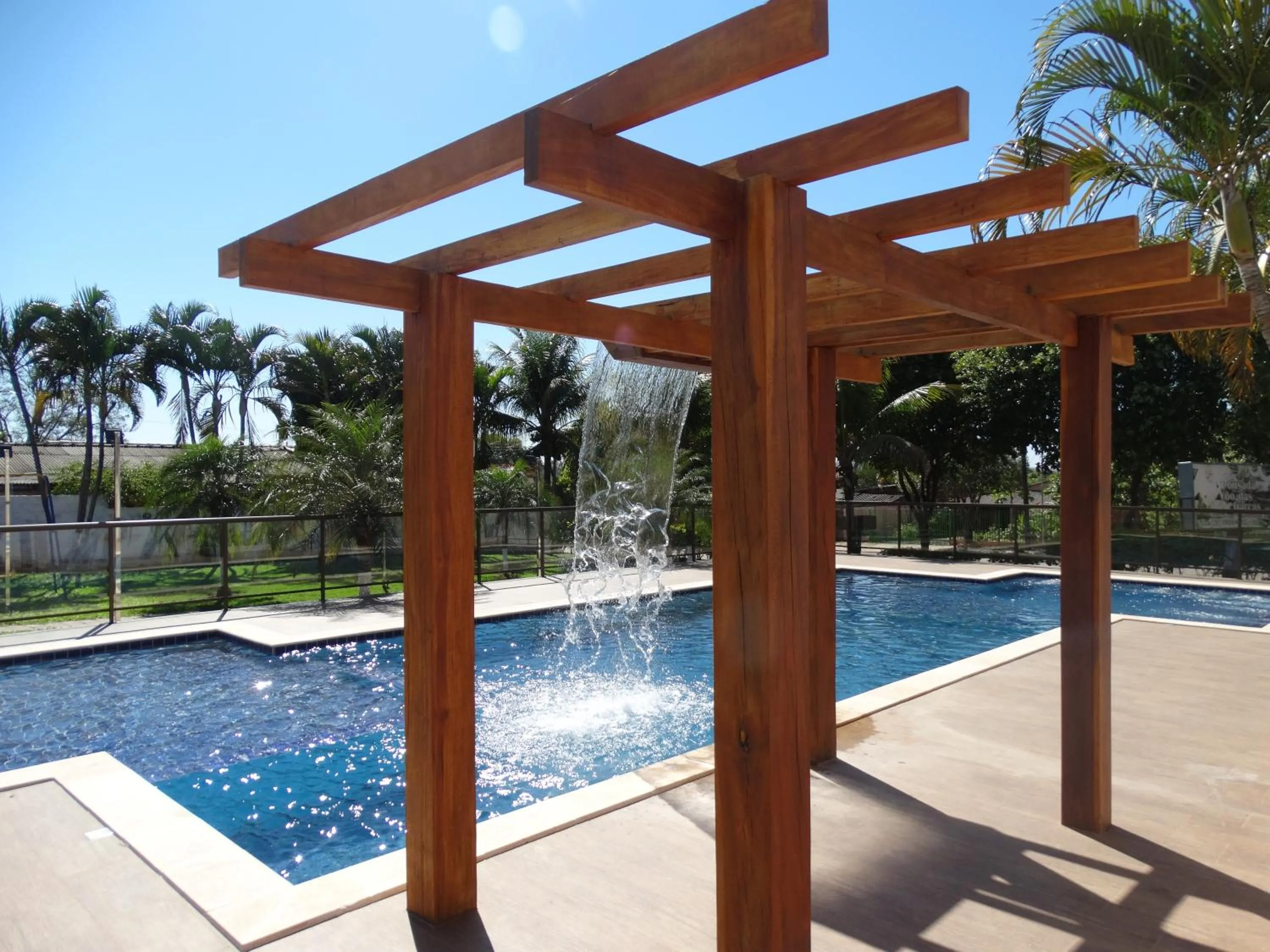 Swimming pool in Pousada Voo das Garças