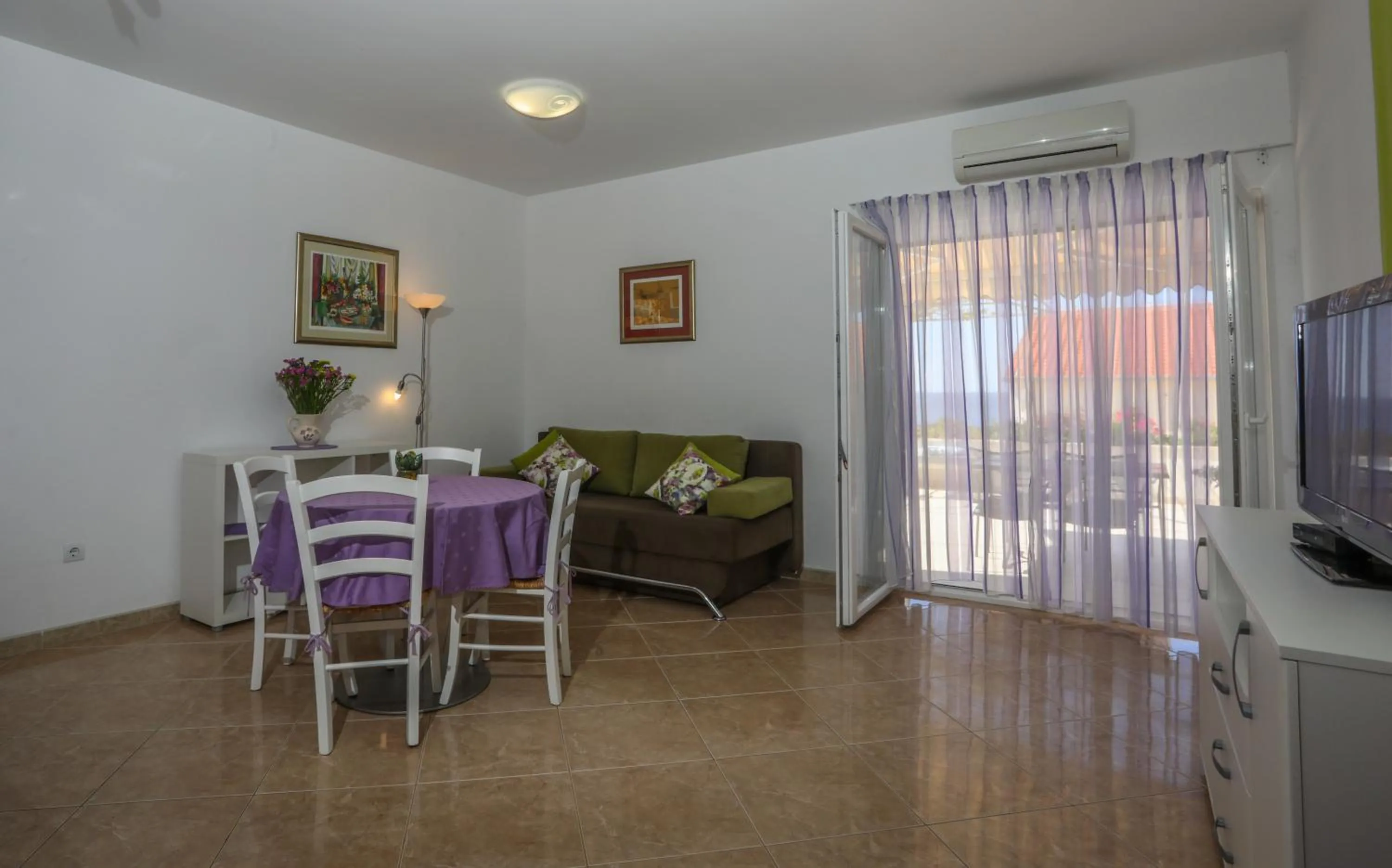 Living room in Apartments Plazibat