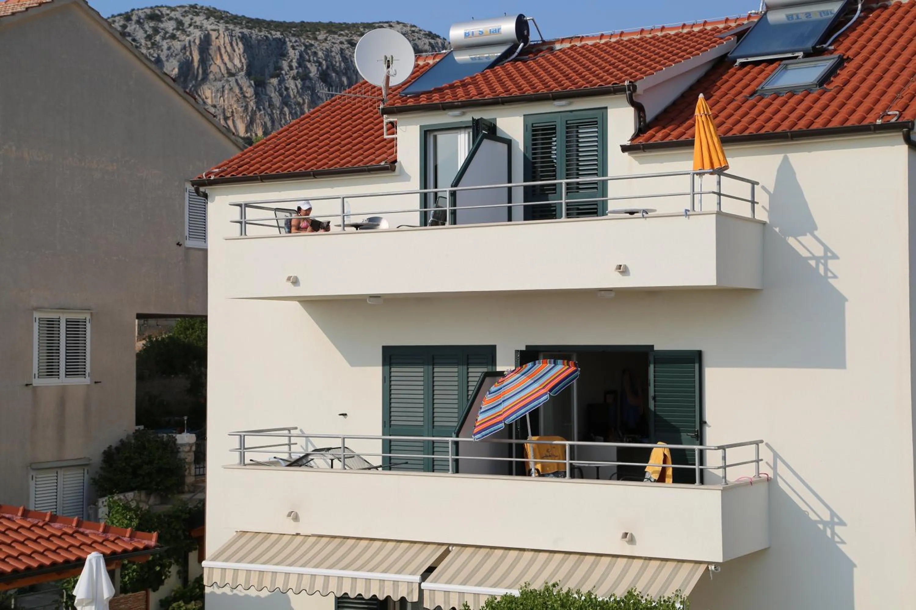 Balcony/Terrace in Apartments Plazibat
