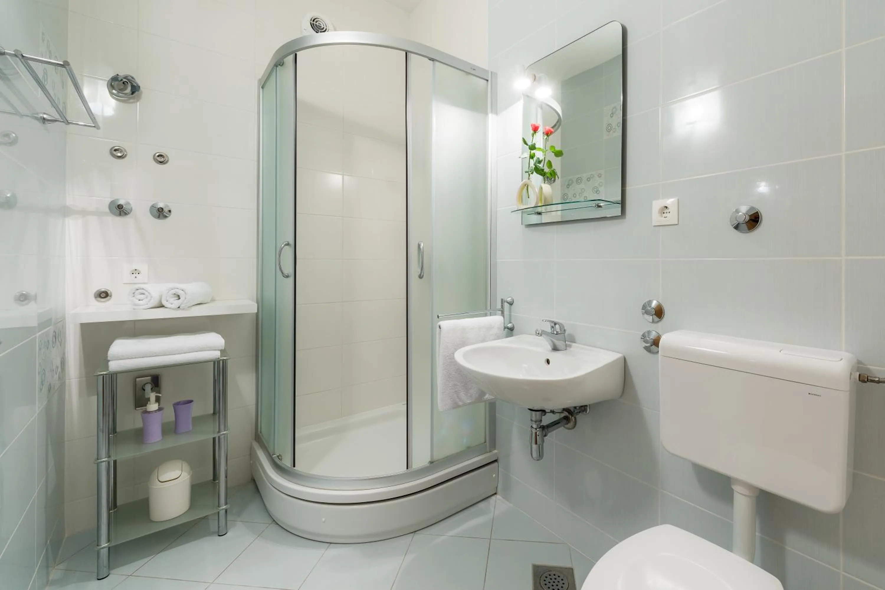 Bathroom in Apartments Plazibat