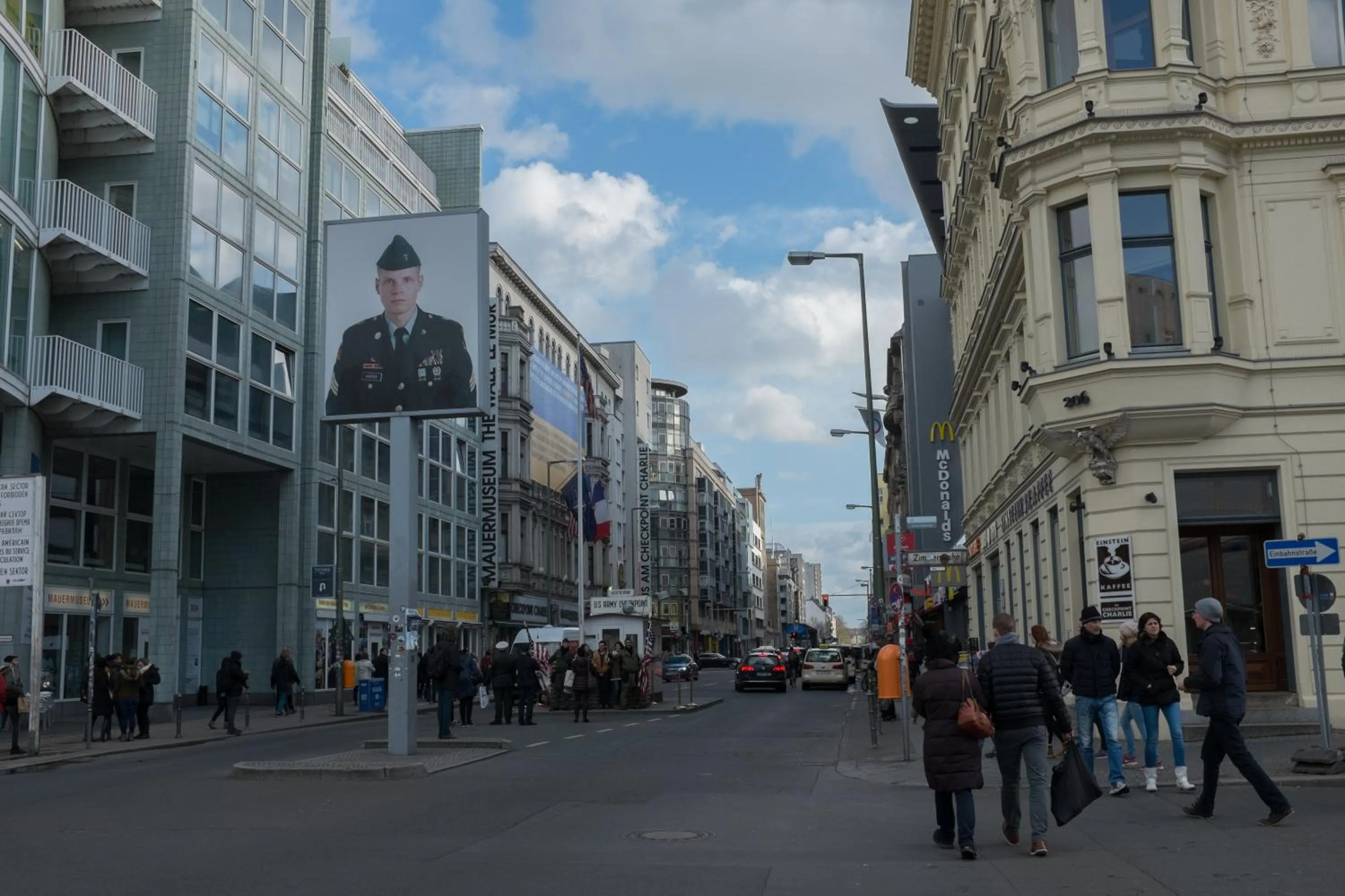 Nearby landmark in Mondrian Suites Berlin am Checkpoint Charlie