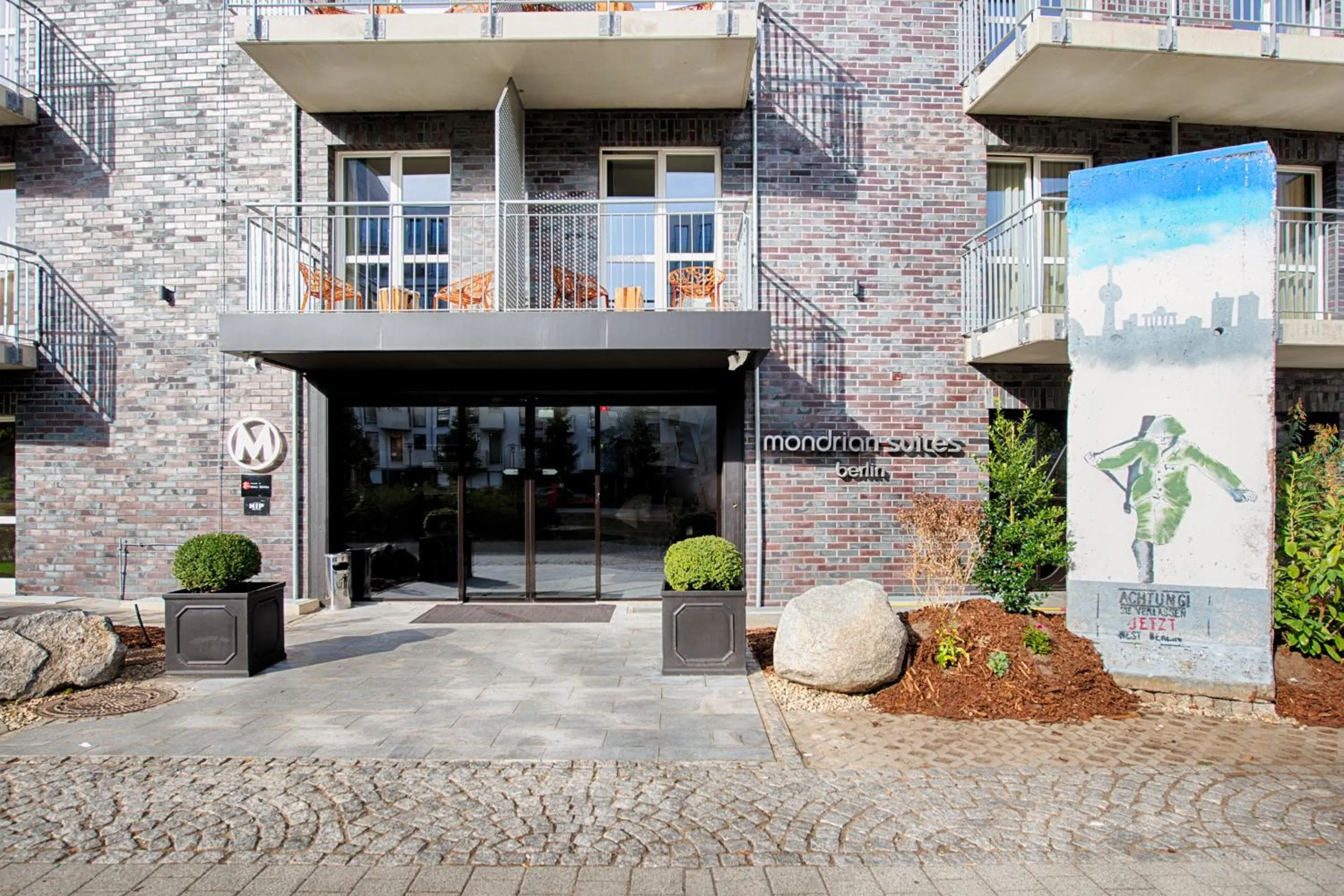 Facade/entrance in Mondrian Suites Berlin am Checkpoint Charlie