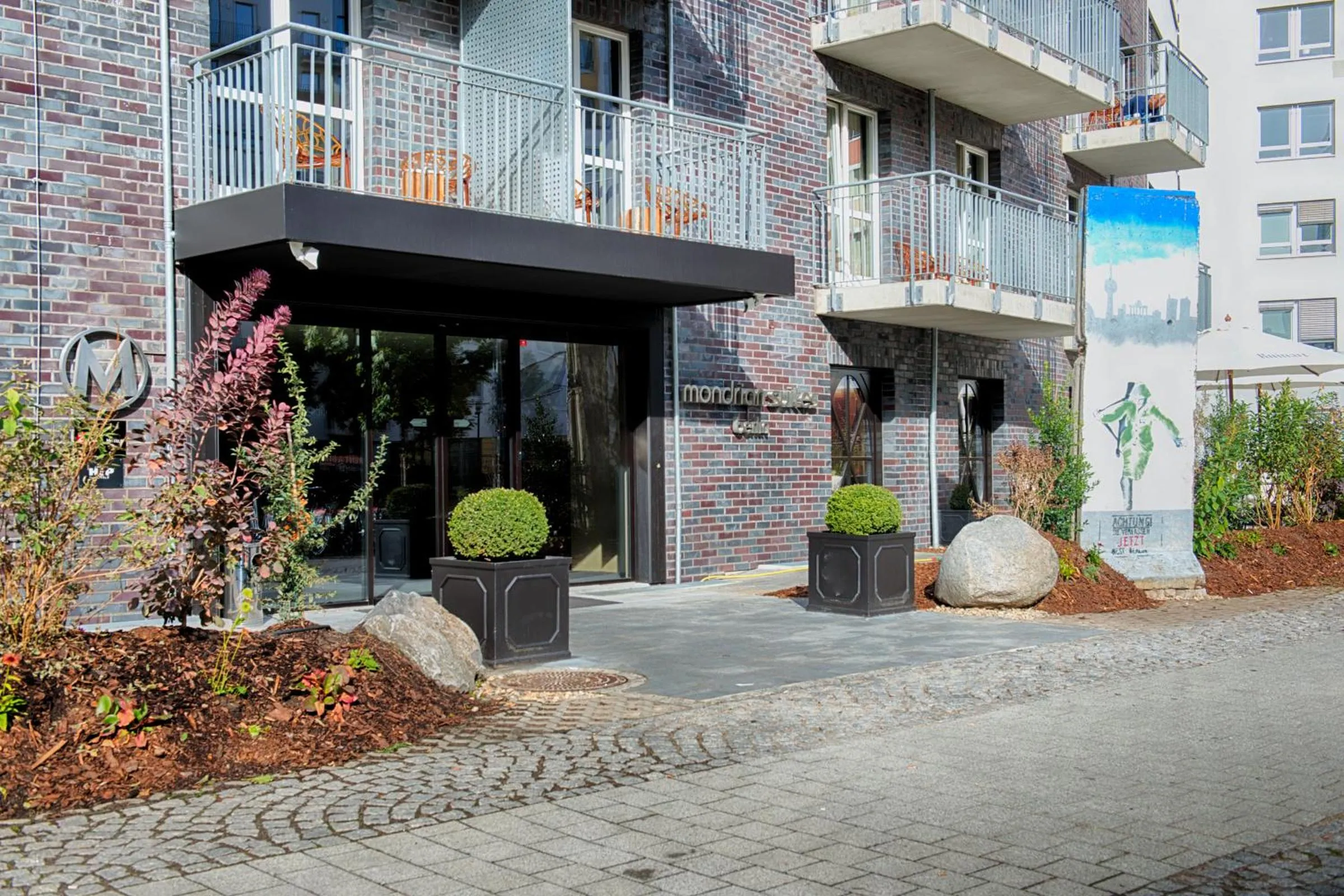 Facade/entrance in Mondrian Suites Berlin am Checkpoint Charlie