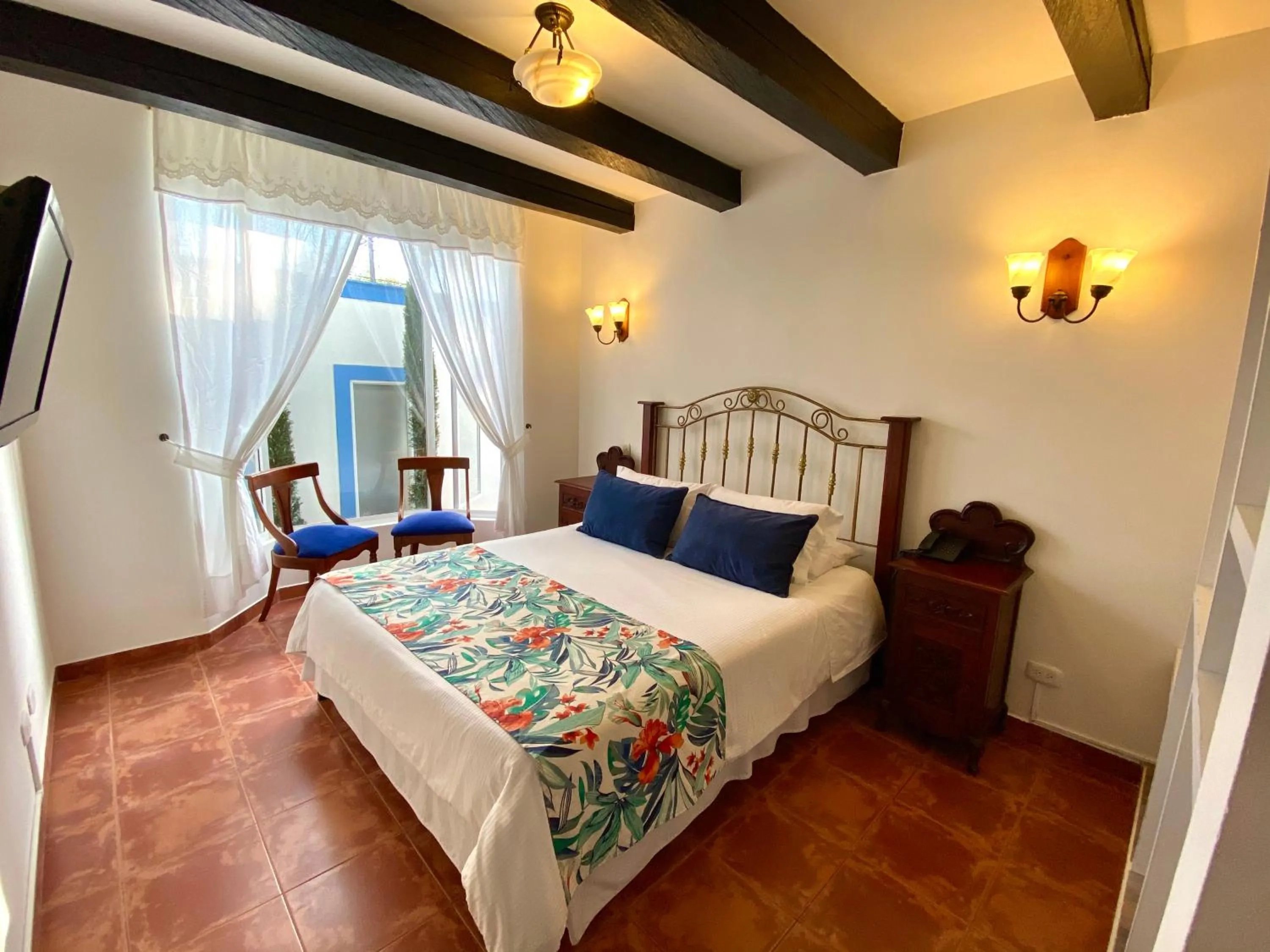 Photo of the whole room, Bed in Hotel El Mirador del Cocora