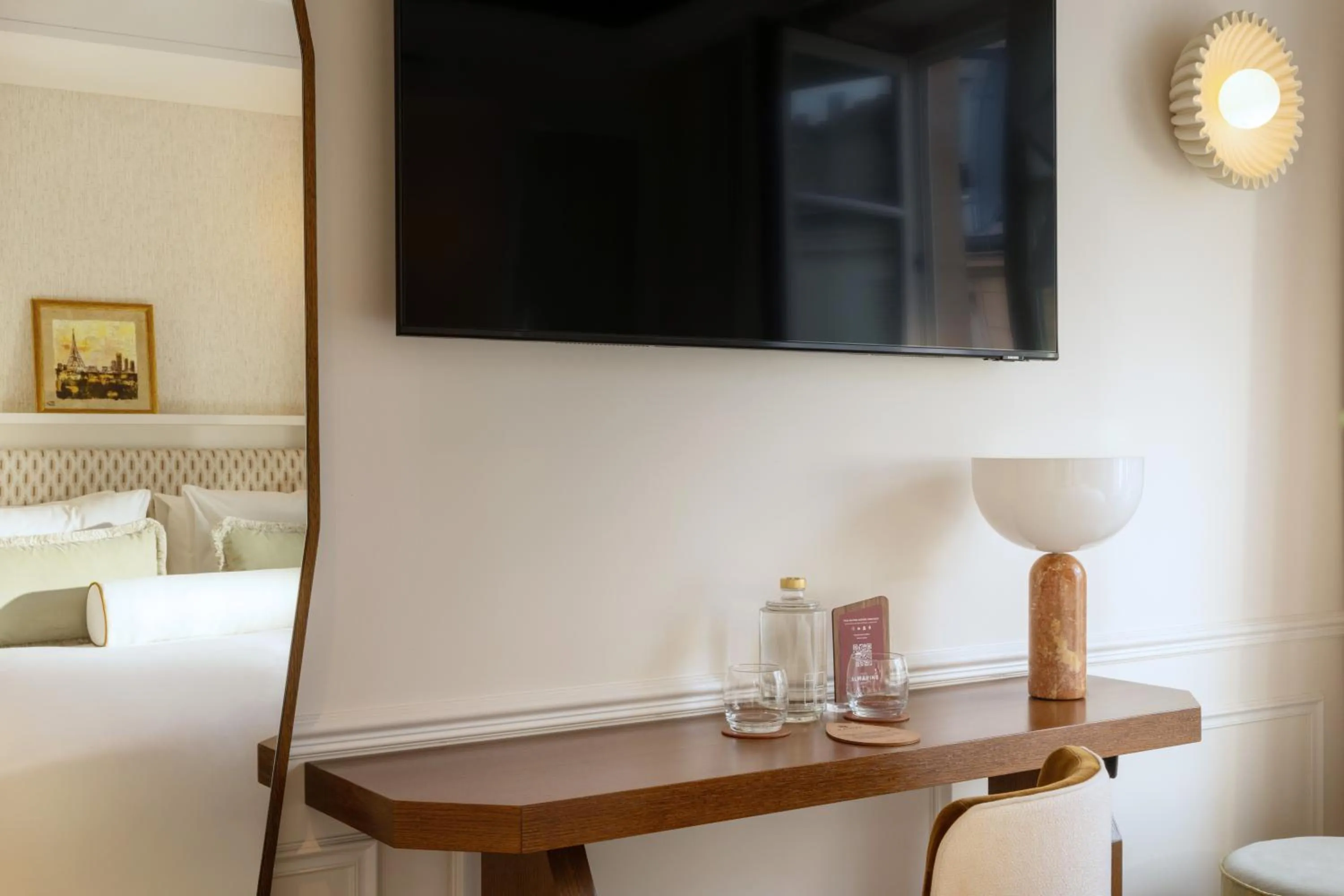 Bedroom, Bed in Almarine Eiffel Hotel & Spa by Malone