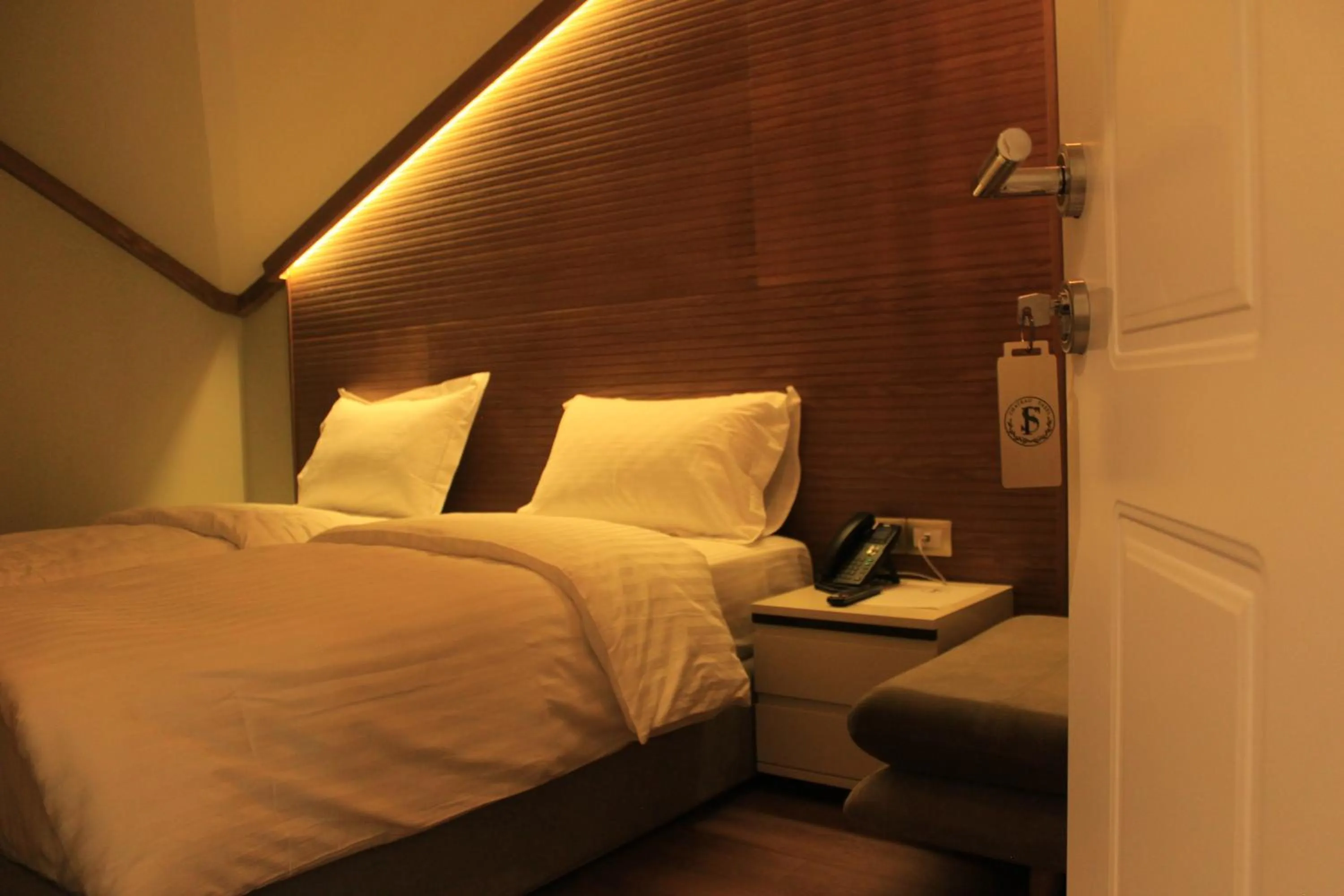 Bed in Chateau Fasel