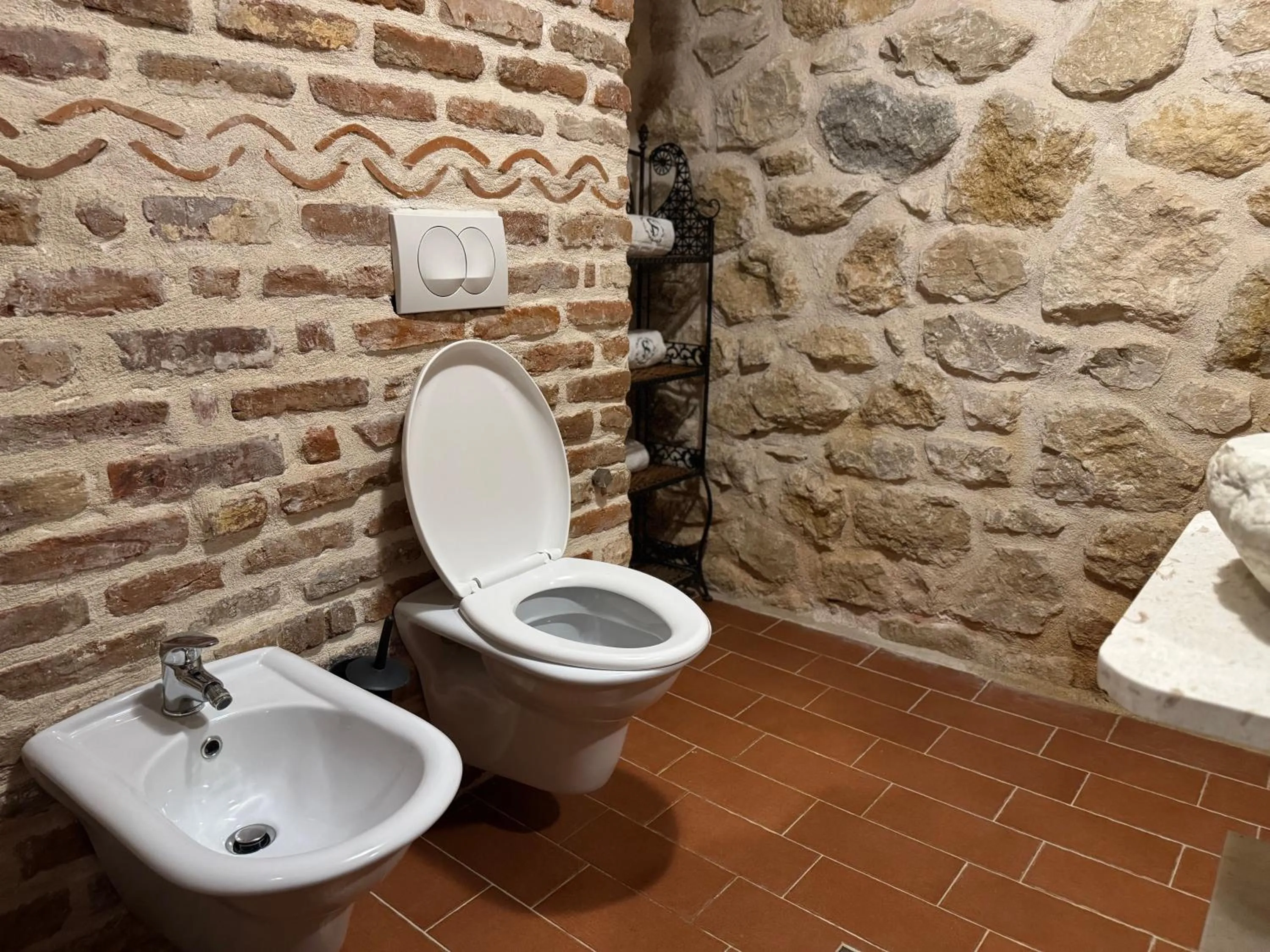 Bathroom in Chateau Fasel