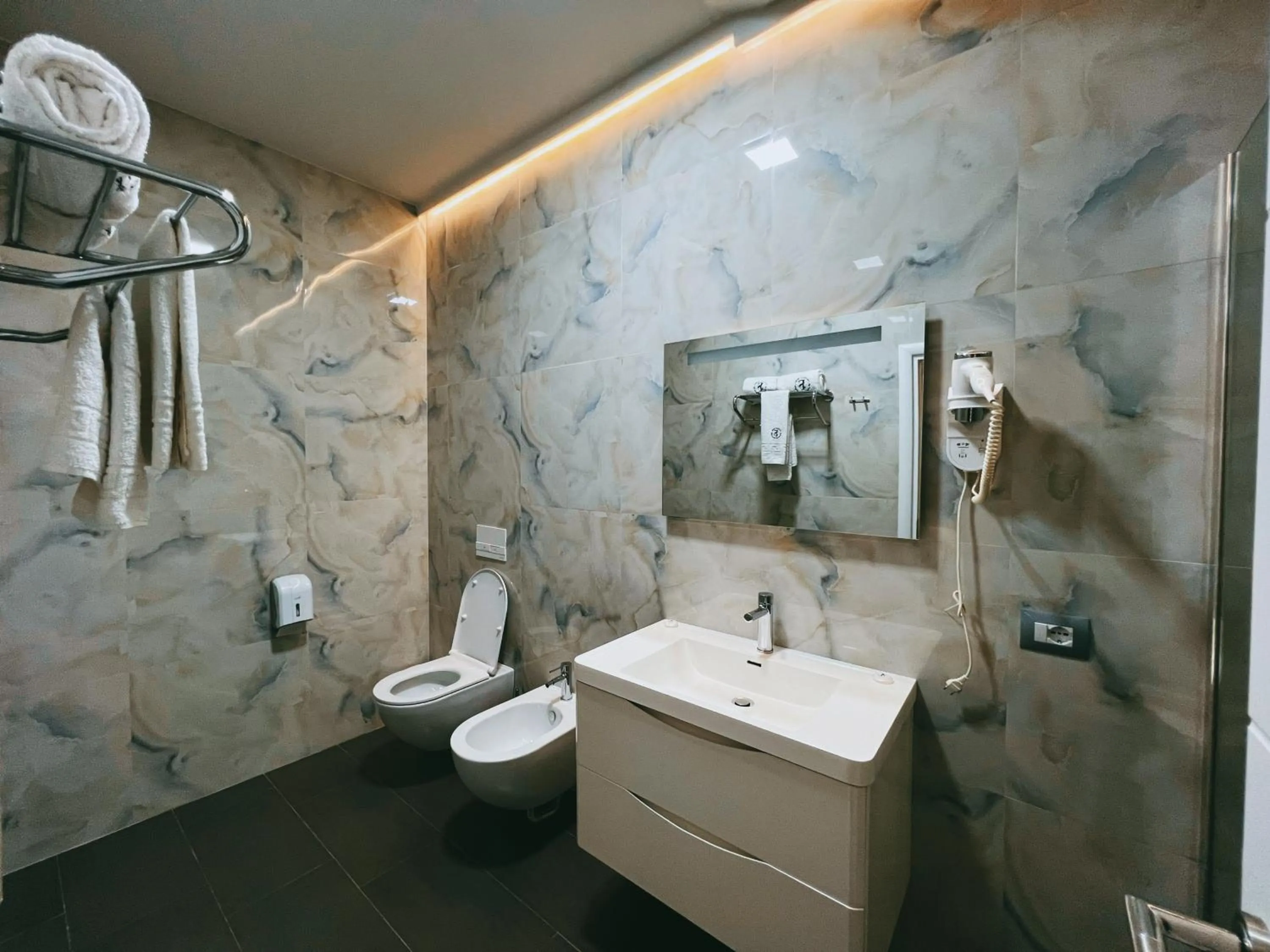 Bathroom in Chateau Fasel