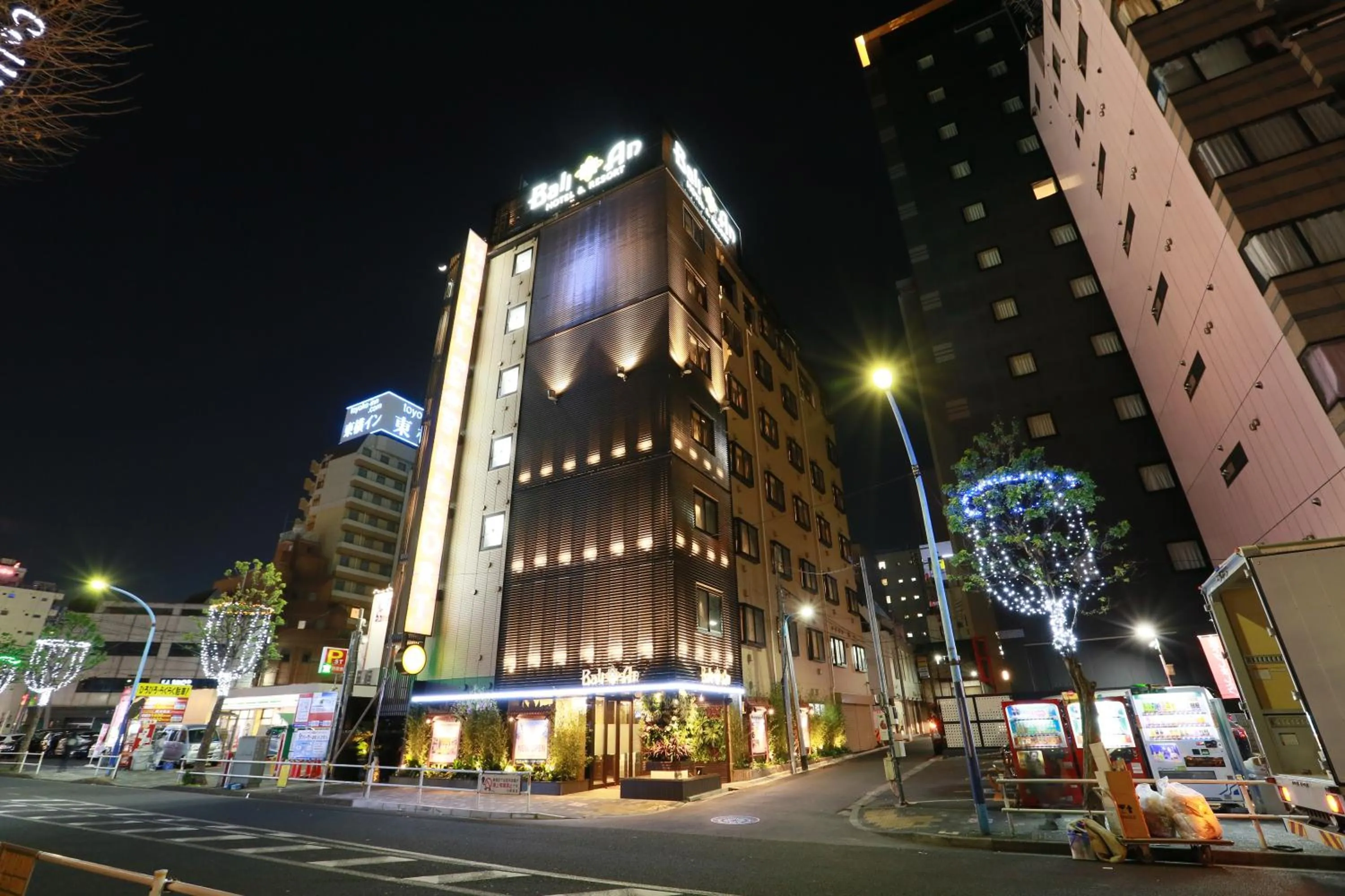 Property building in Hotel Balian Resort Higashi Shinjuku