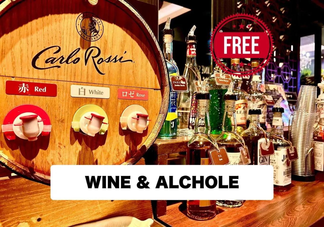 Food and drinks in Hotel Balian Resort Higashi Shinjuku