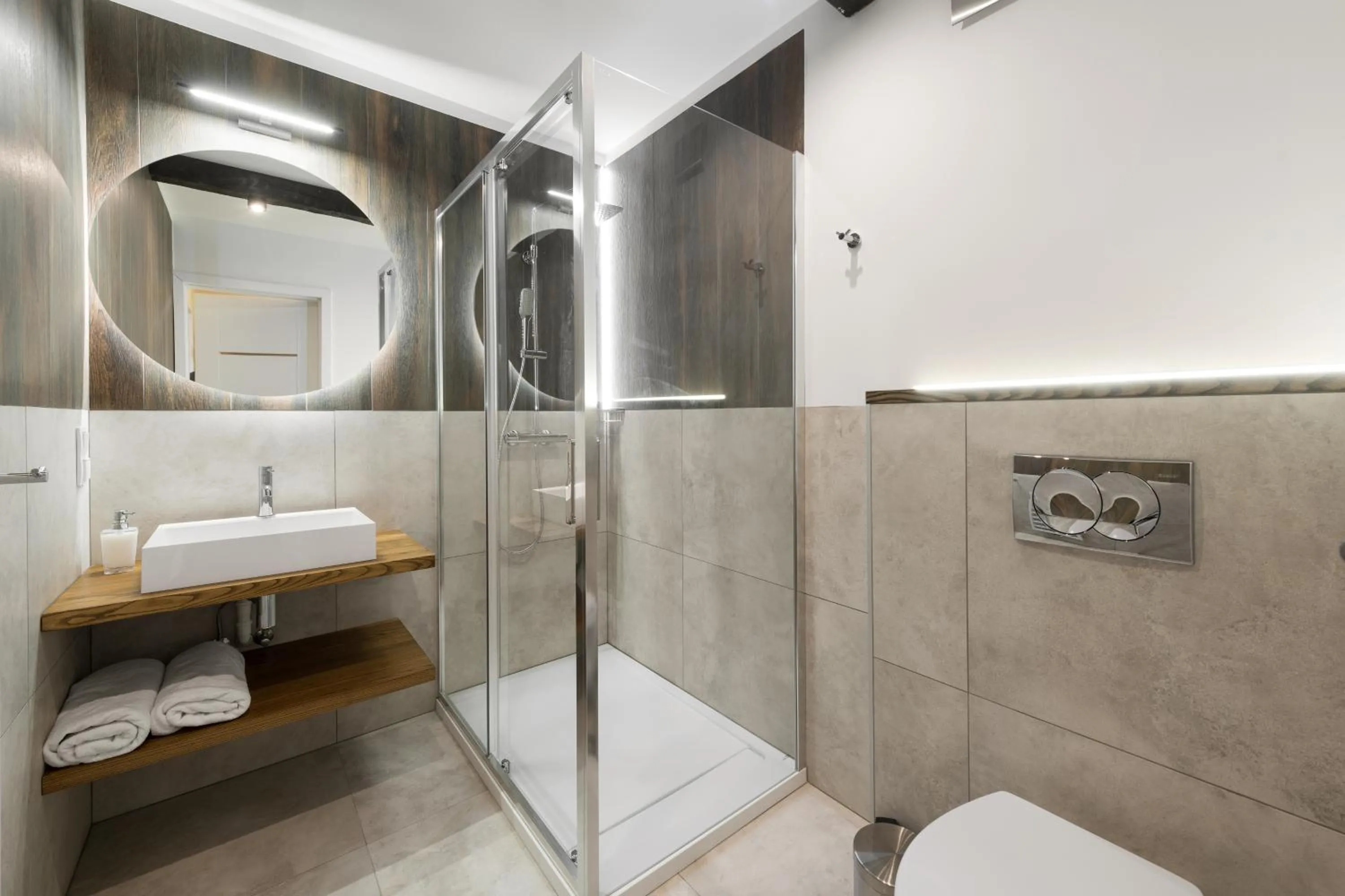 Shower in Willa Regle