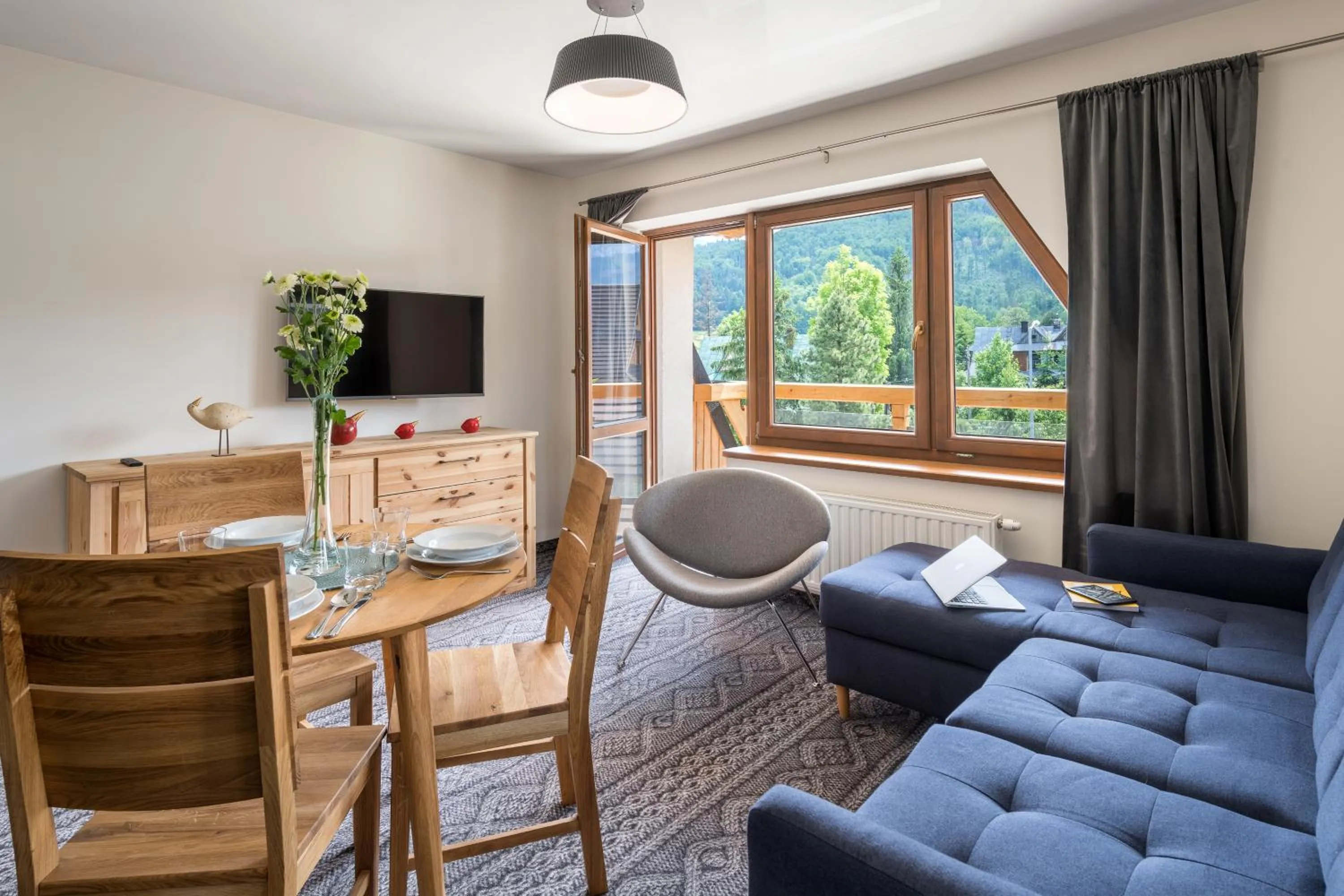 Living room in Willa Regle