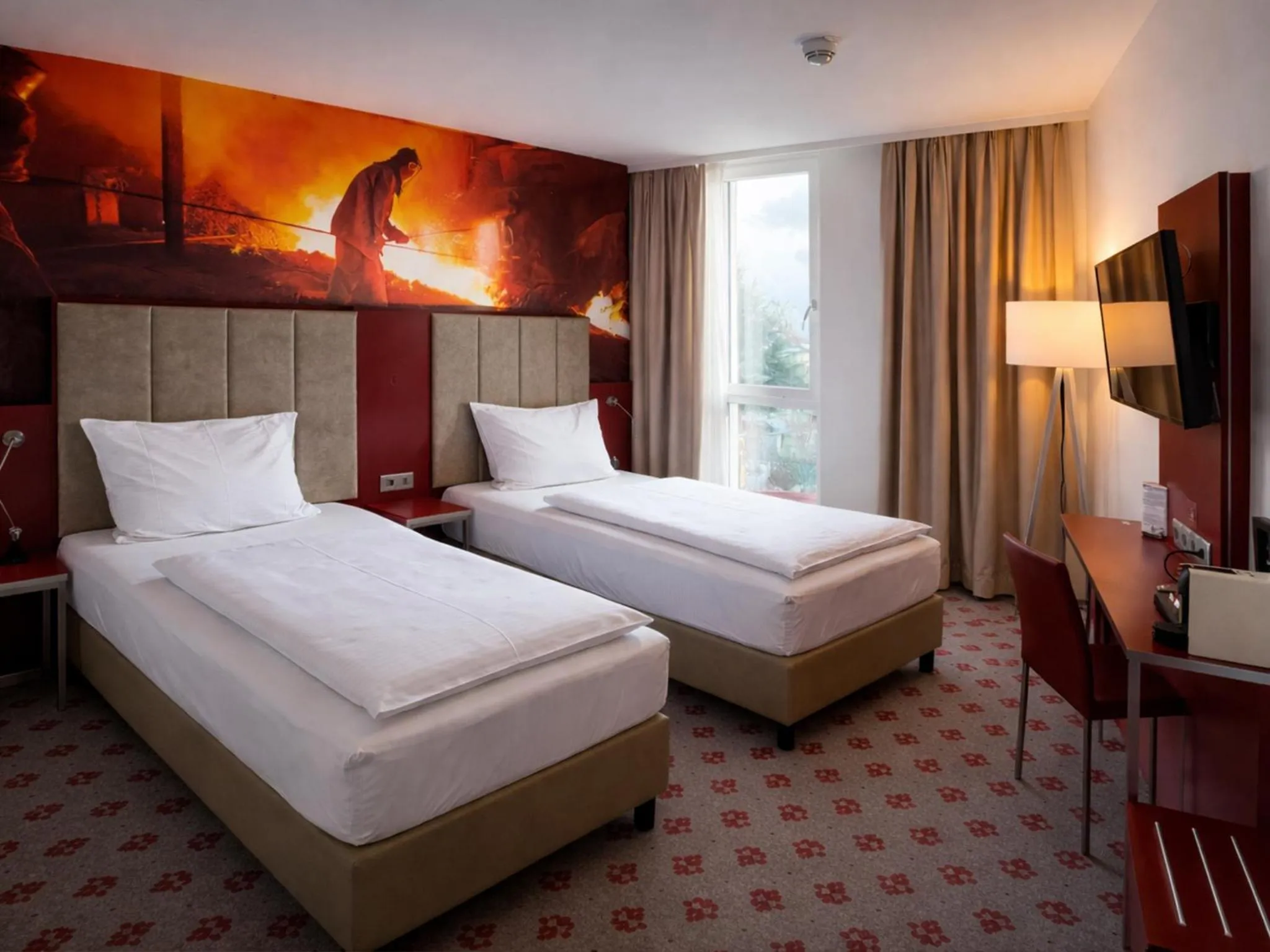 Photo of the whole room, Bed in DORMERO DeHo Linz