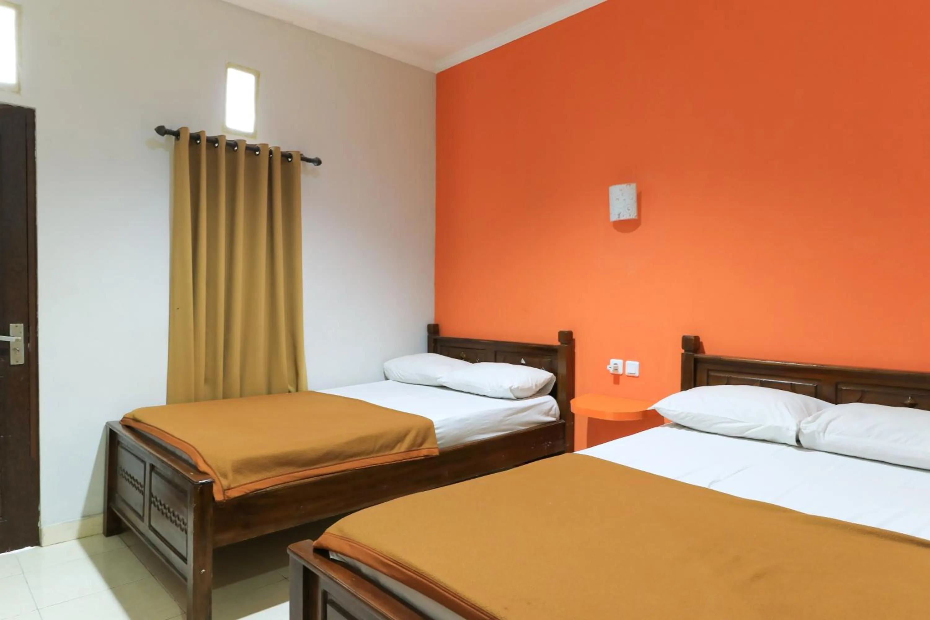 Bed in Hotel Warta Putra