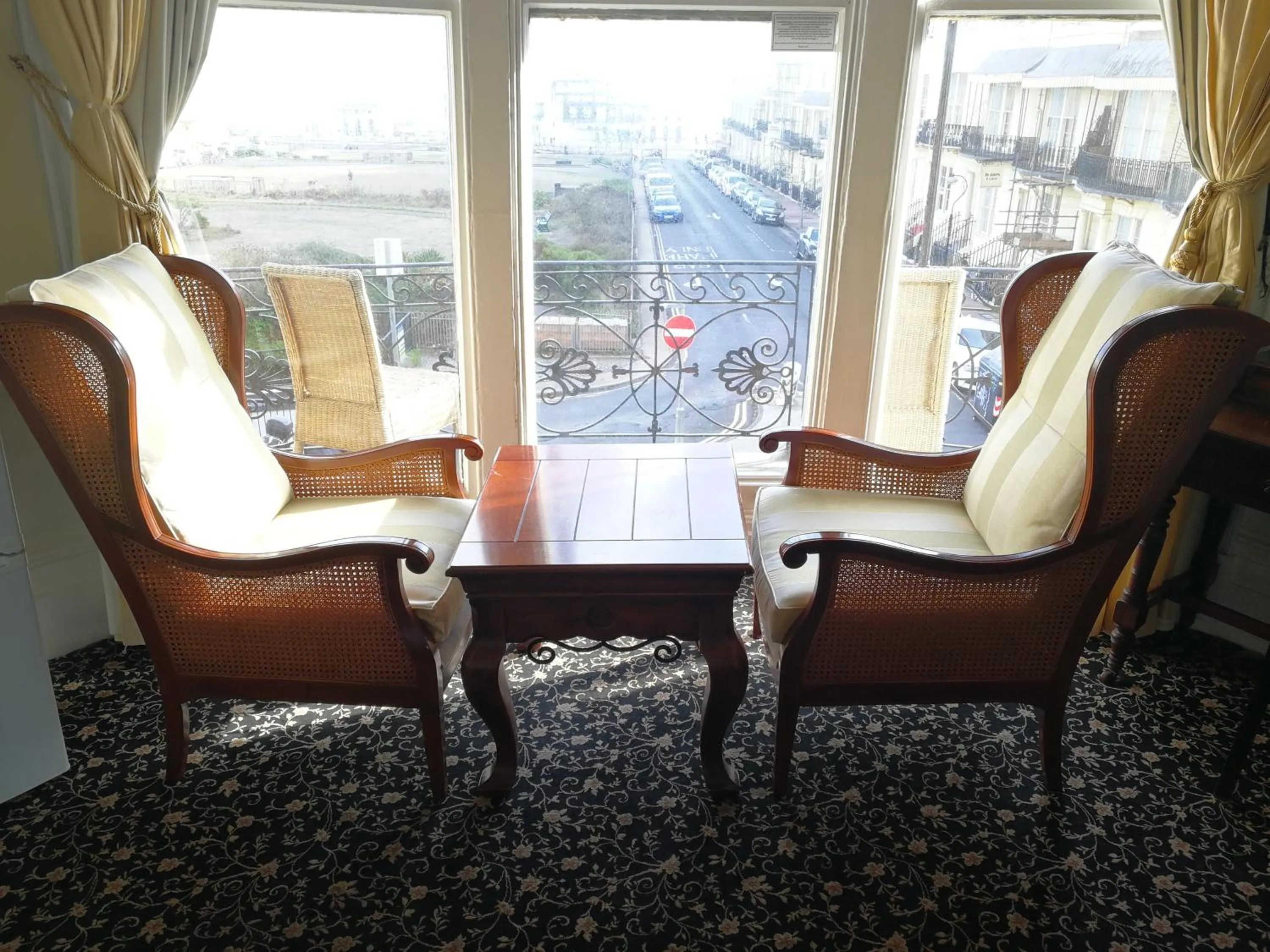 Seating Area in Regency Hotel
