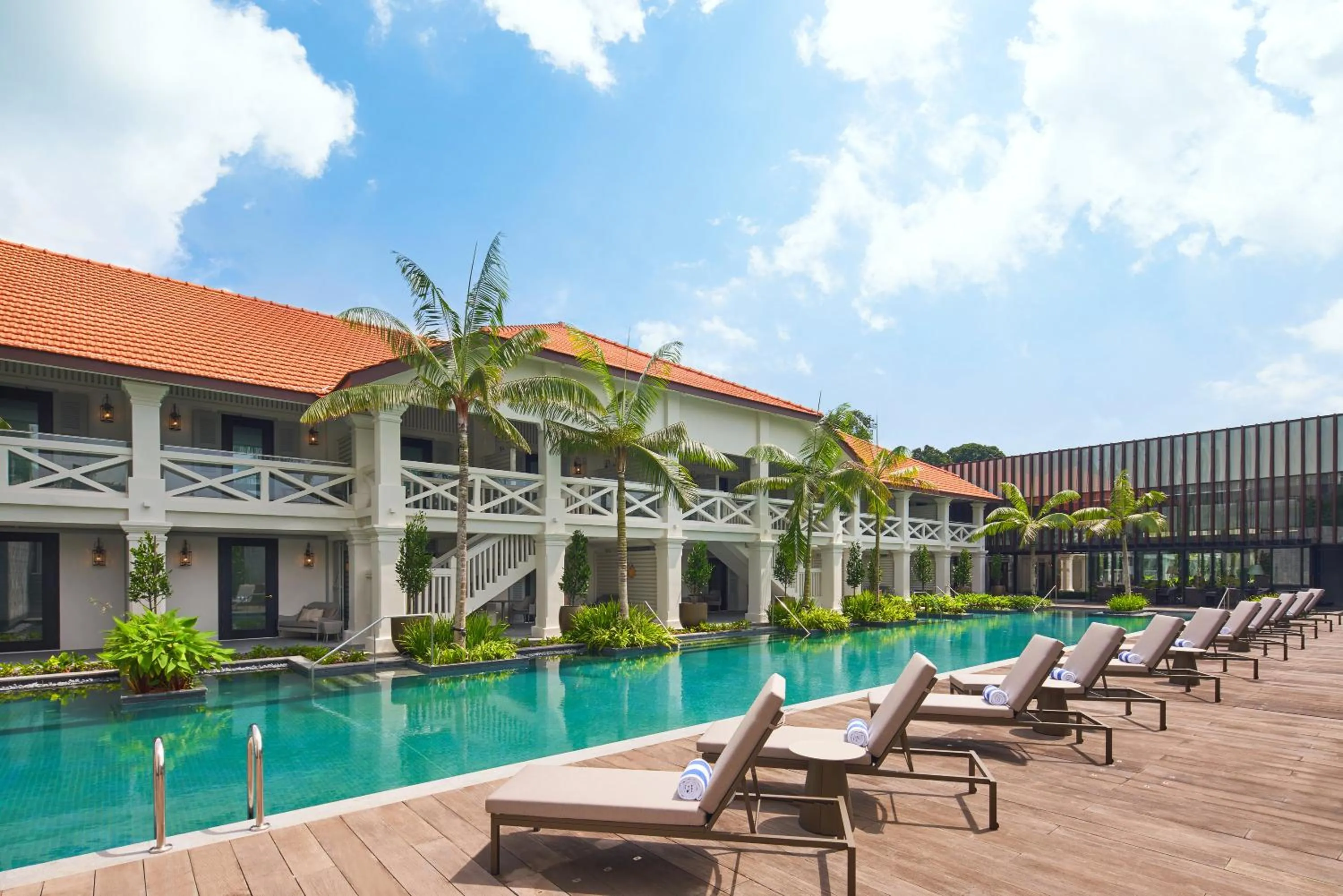Property building in The Barracks Hotel Sentosa by Far East Hospitality