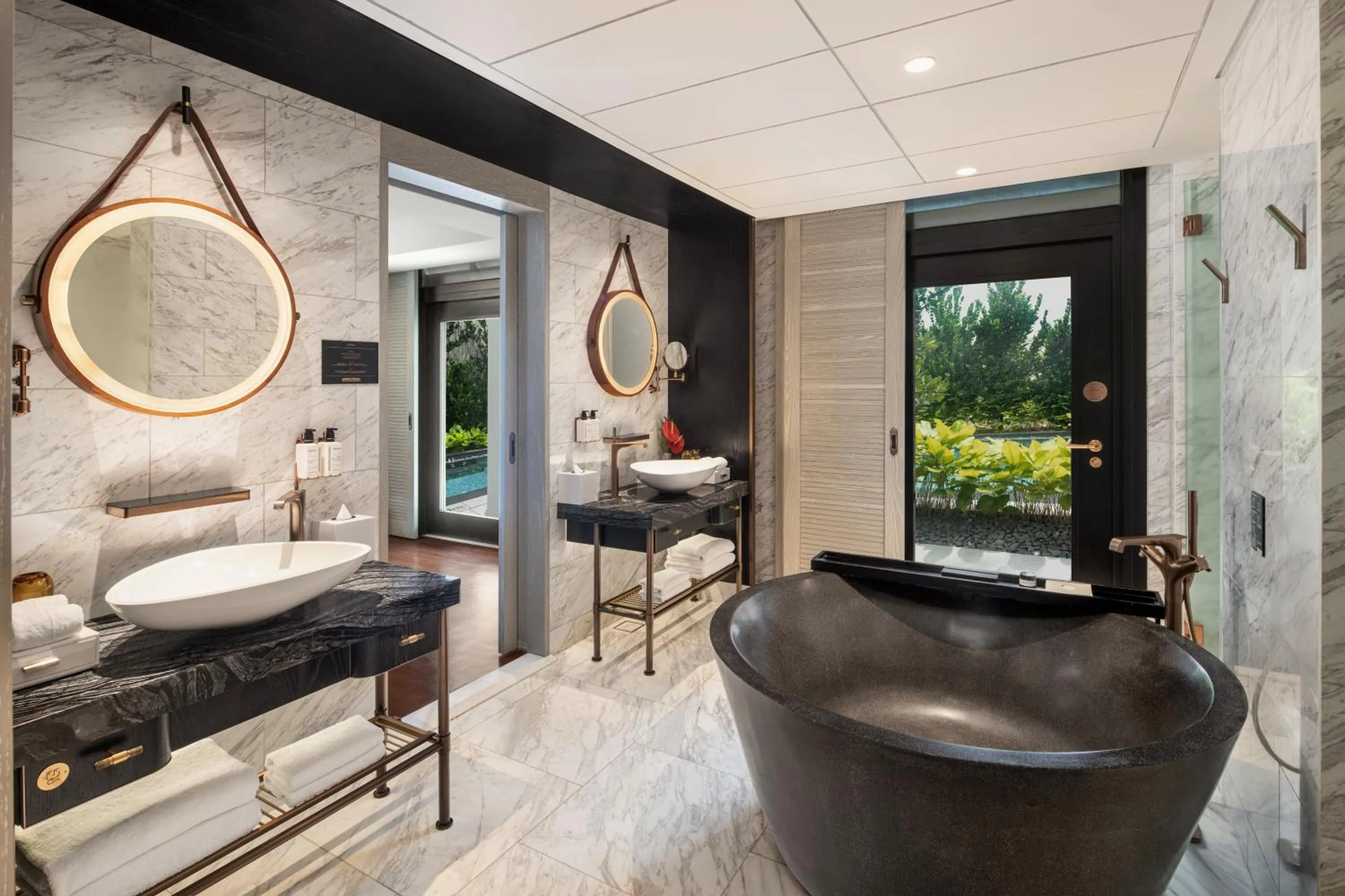 Bathroom in The Barracks Hotel Sentosa by Far East Hospitality