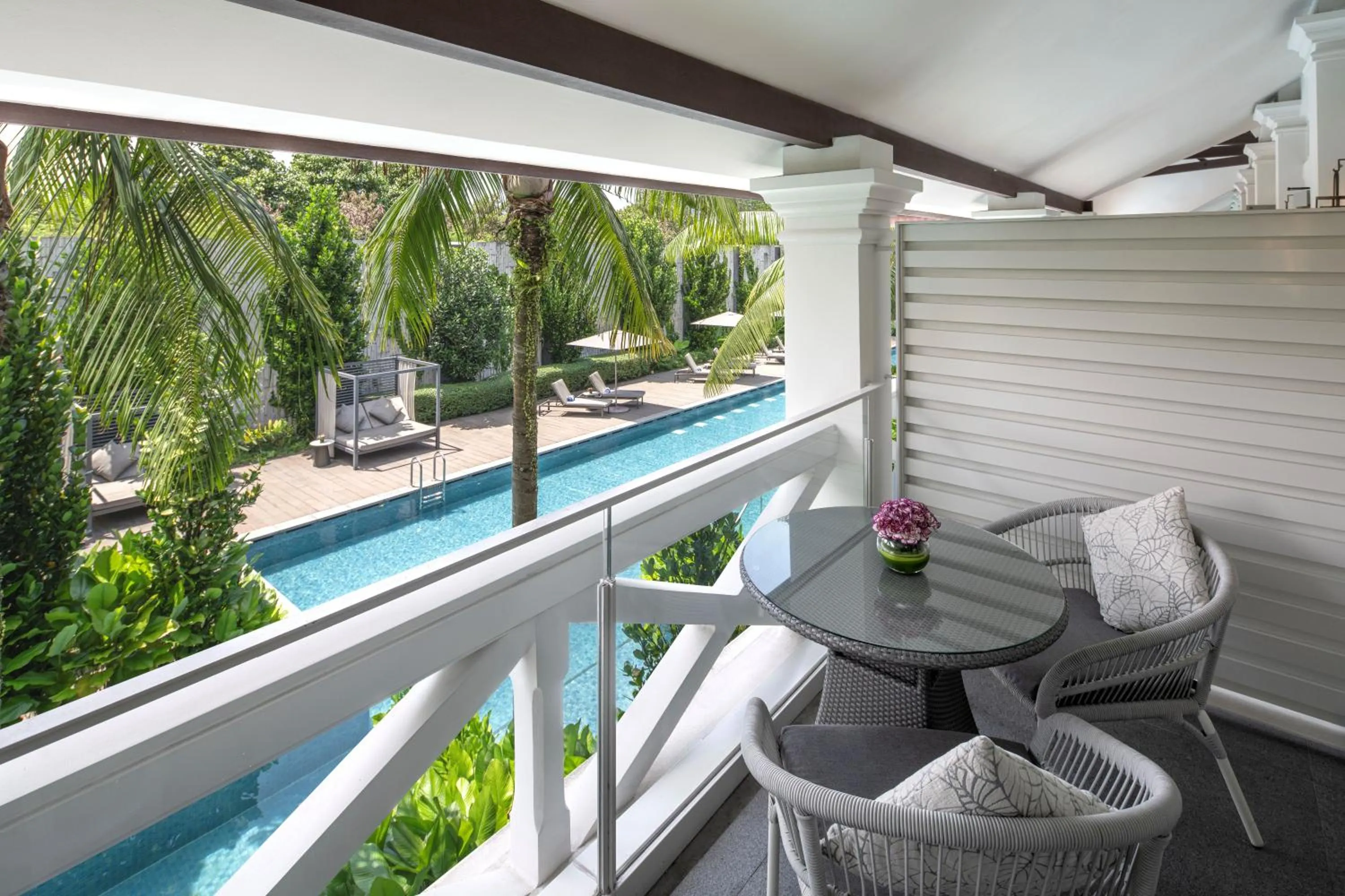 Patio in The Barracks Hotel Sentosa by Far East Hospitality