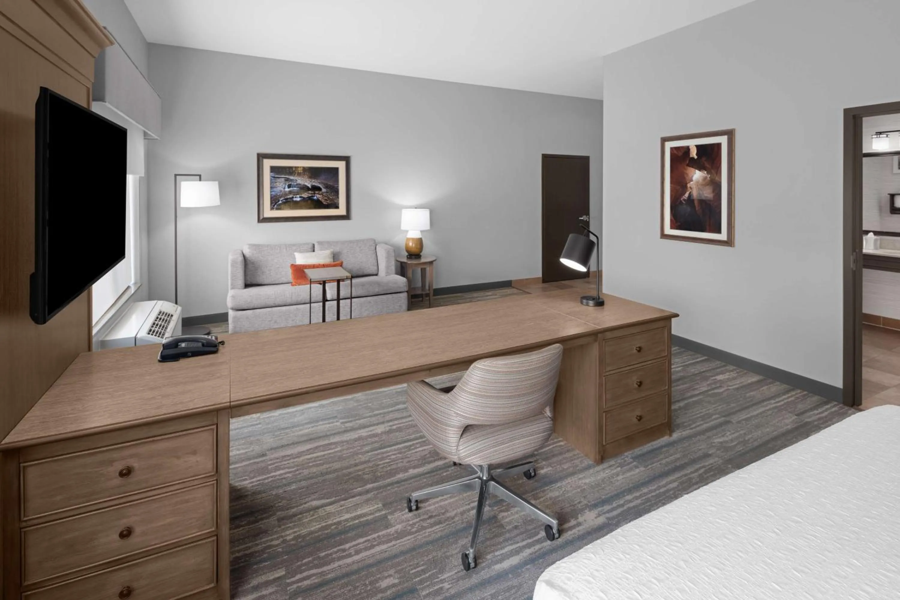 Bedroom, Bed in Hampton Inn & Suites Springdale/Zion National Park