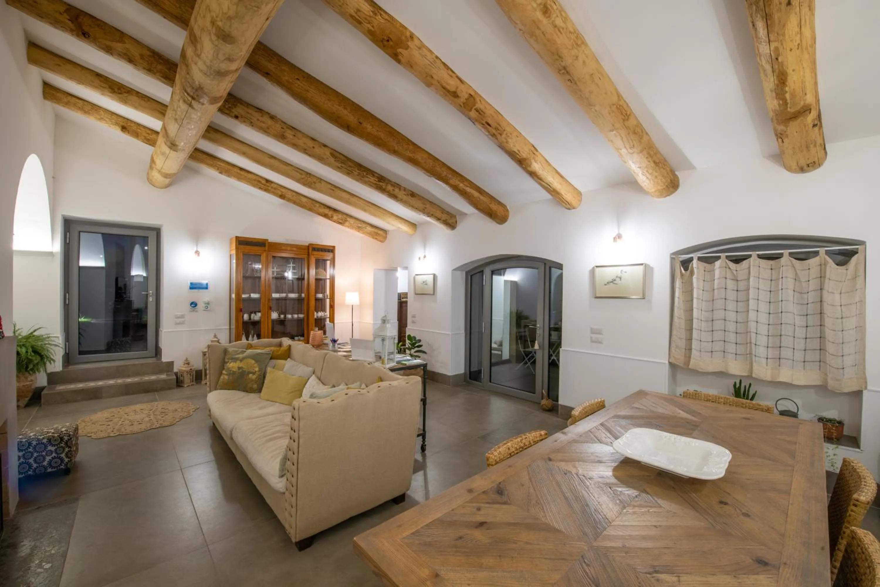 Living room in B&B Casa Franco