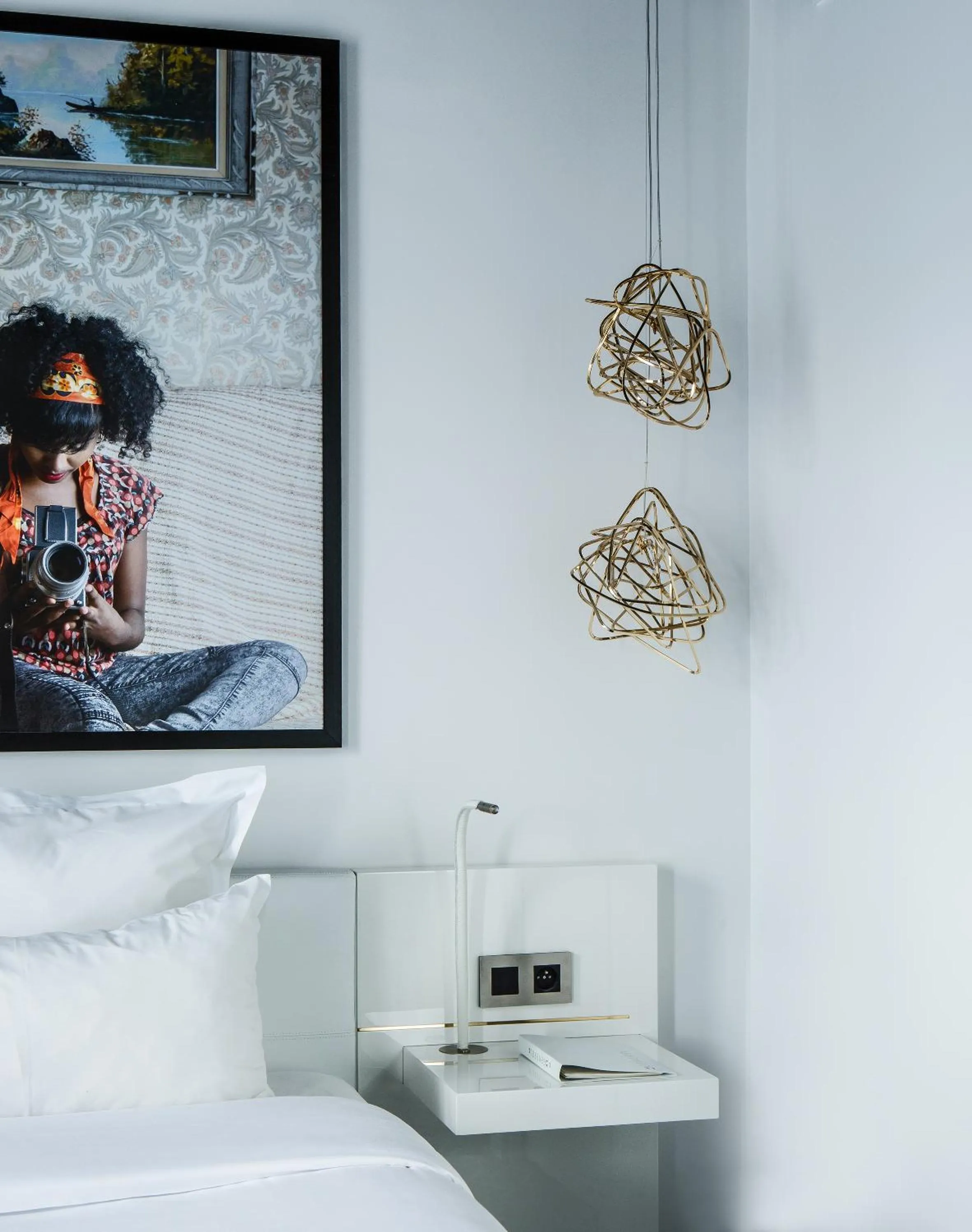 Bed in Le Général Hôtel