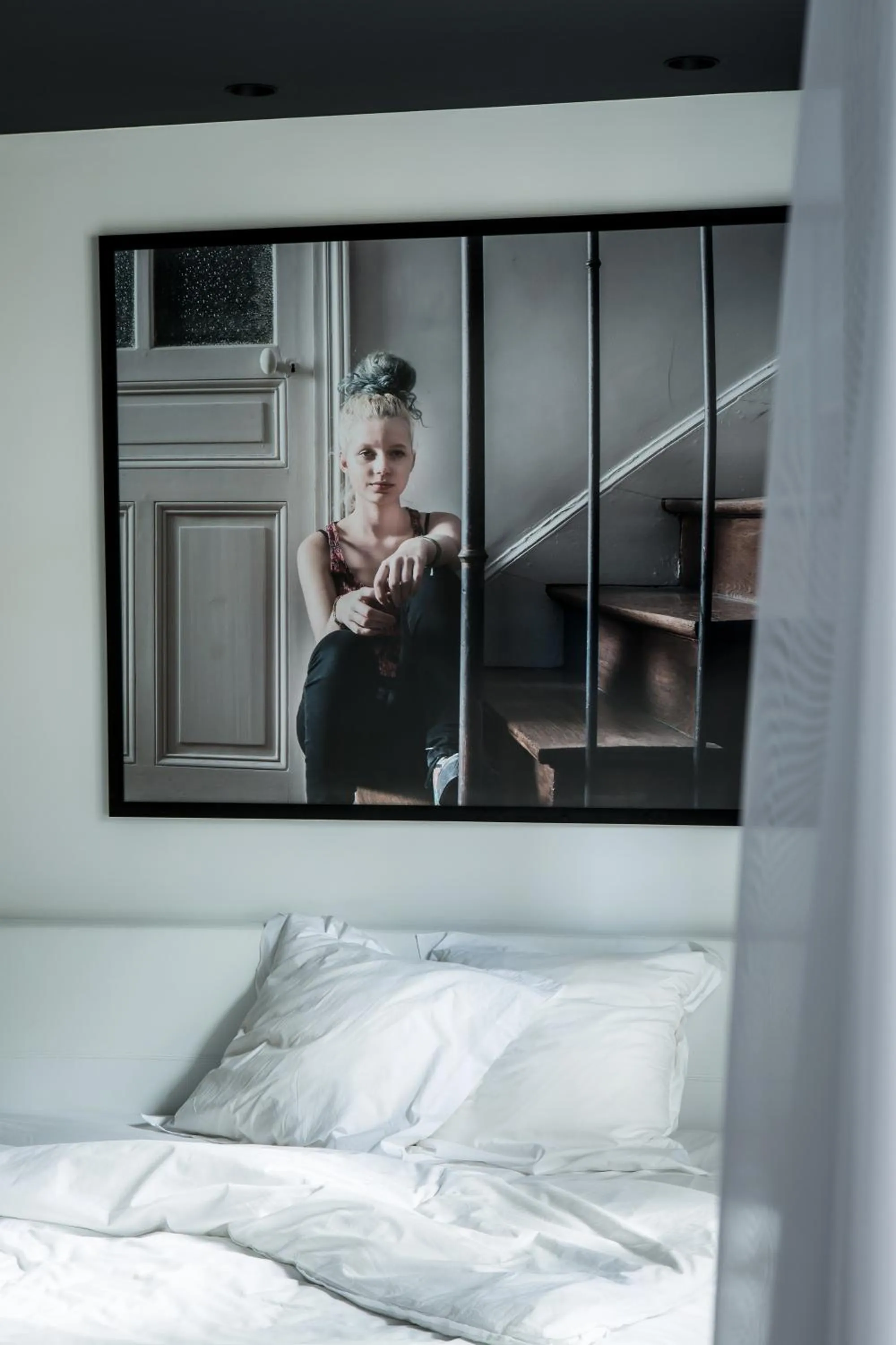 Bed in Le Général Hôtel