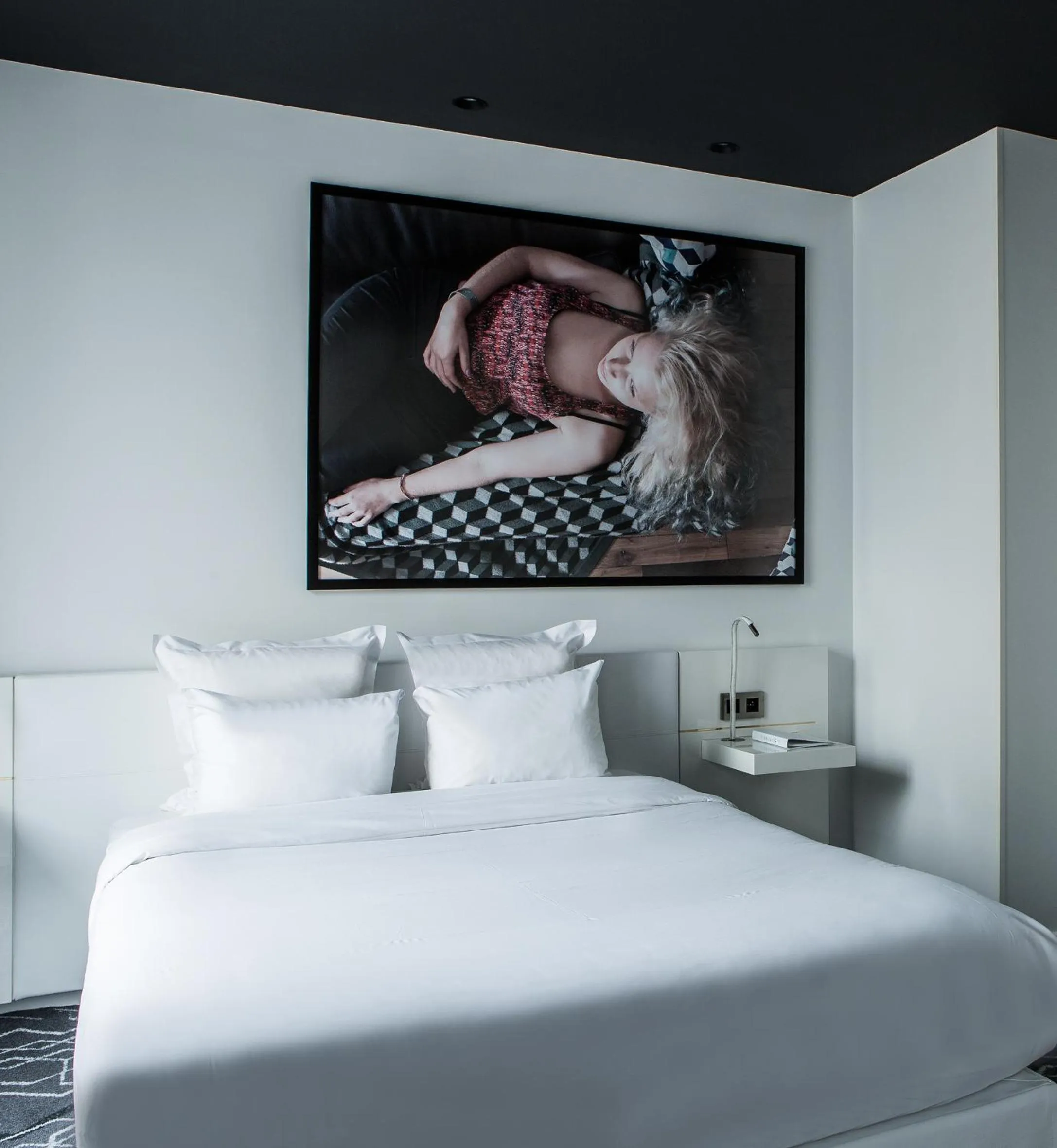 Bed in Le Général Hôtel