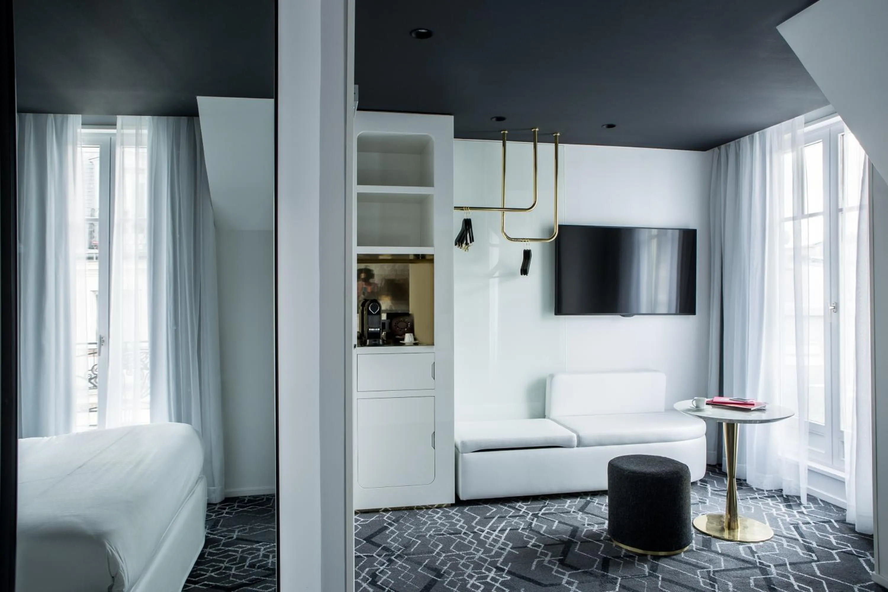 Bed in Le Général Hôtel