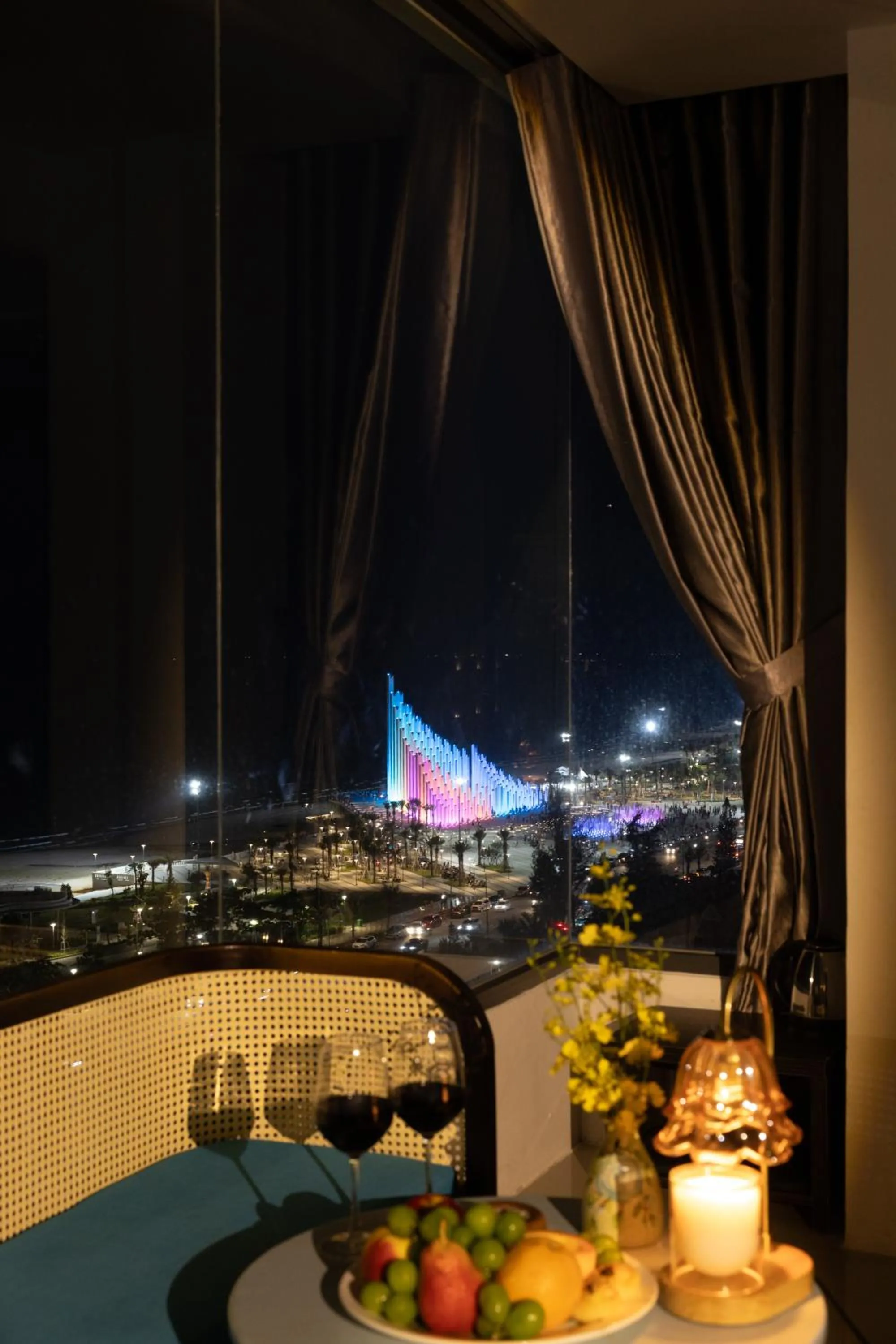 Night in Annata Beach Hotel