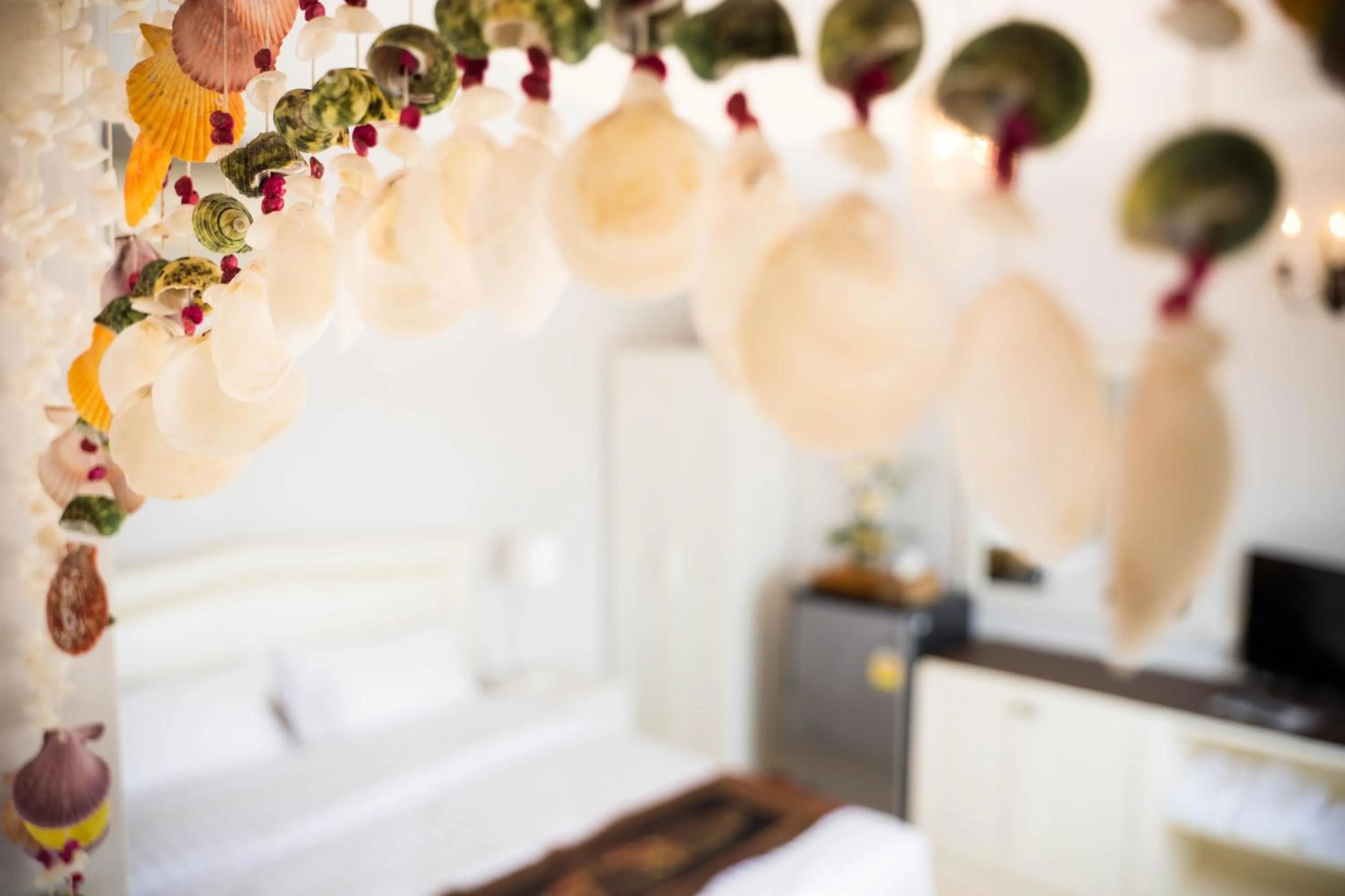 Decorative detail, Bed in Baan Anodat
