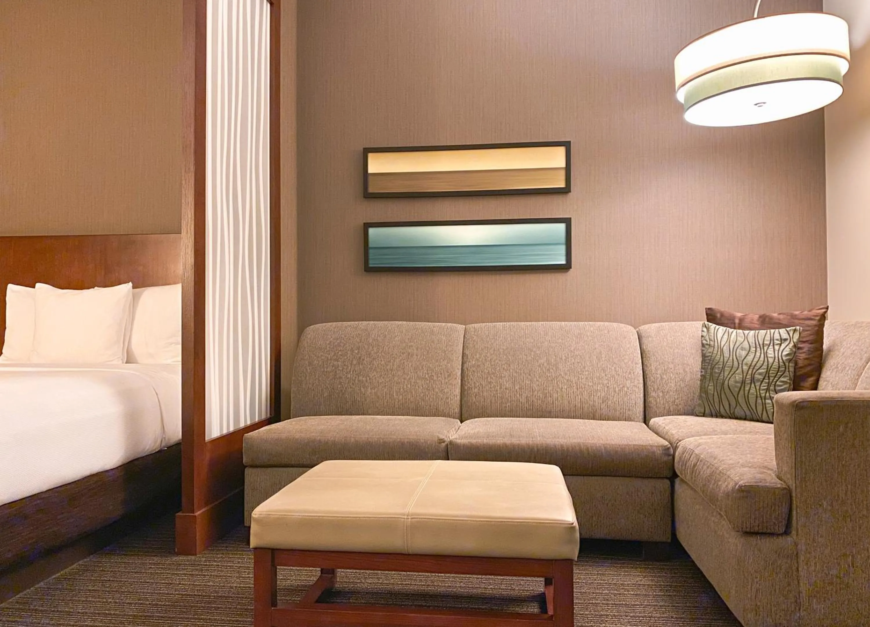 Living room, Bed in Hyatt Place San Jose Pinares