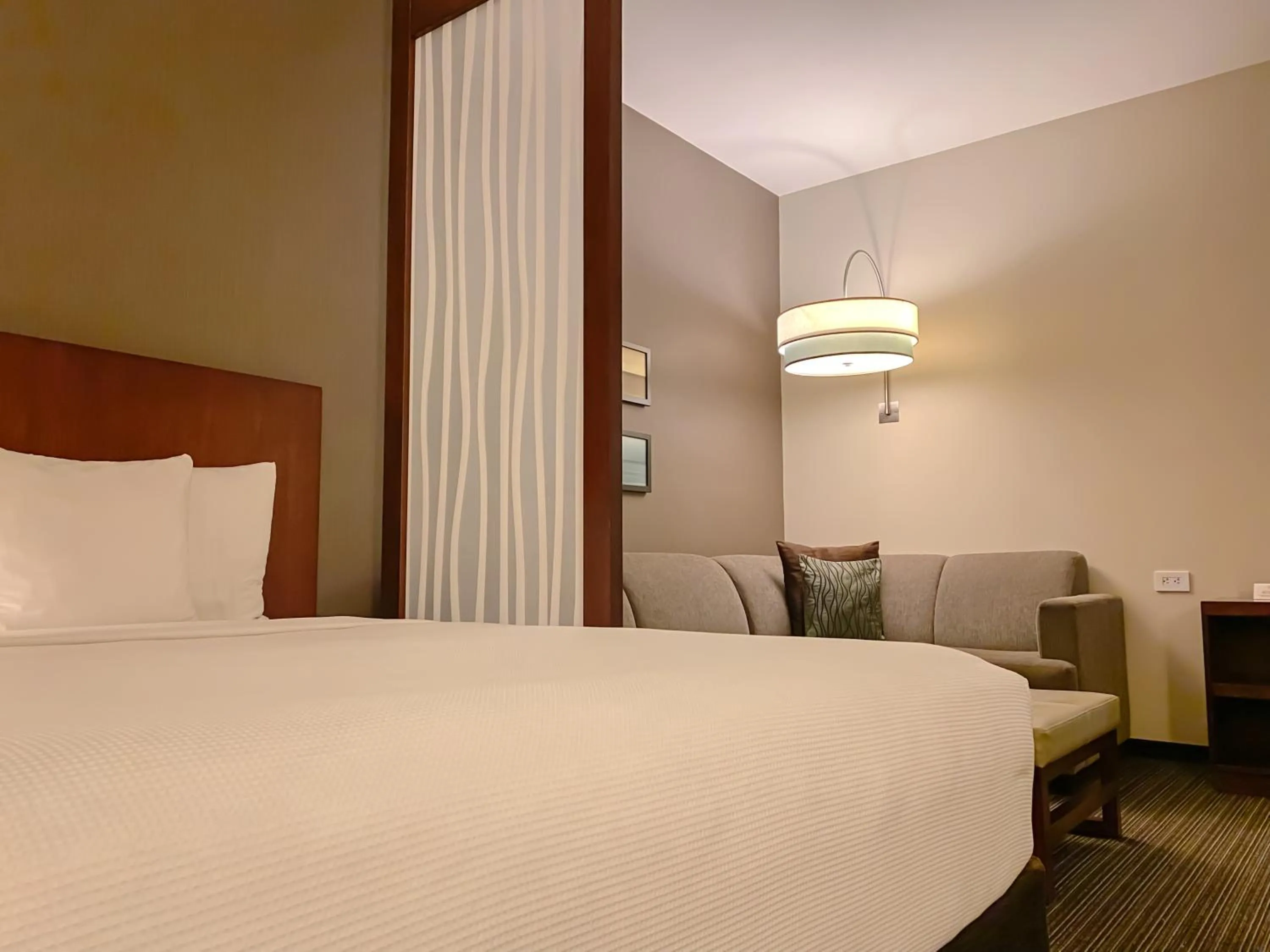 Bed in Hyatt Place San Jose Pinares