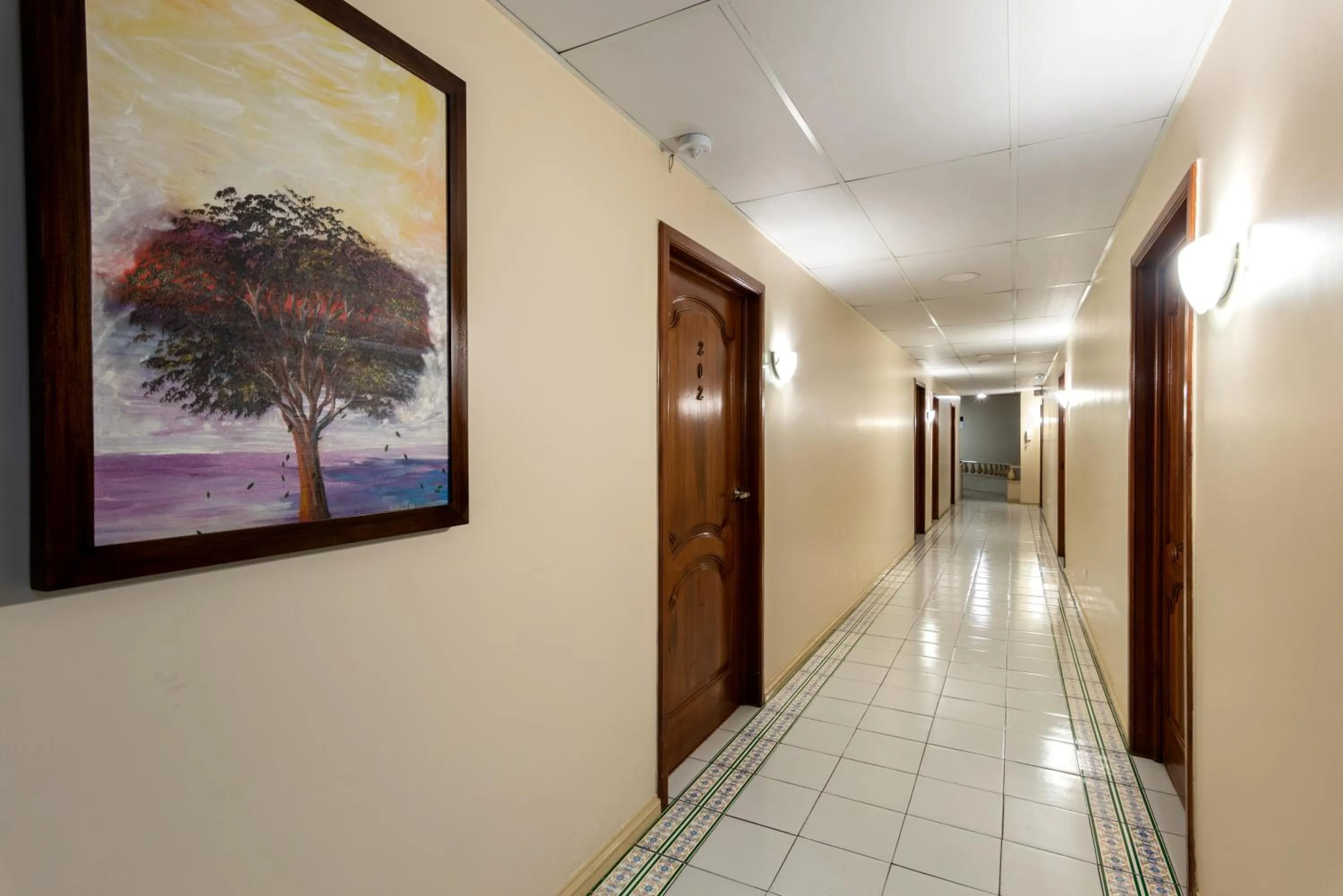 Decorative detail in Hotel NASS Pinar del Lago