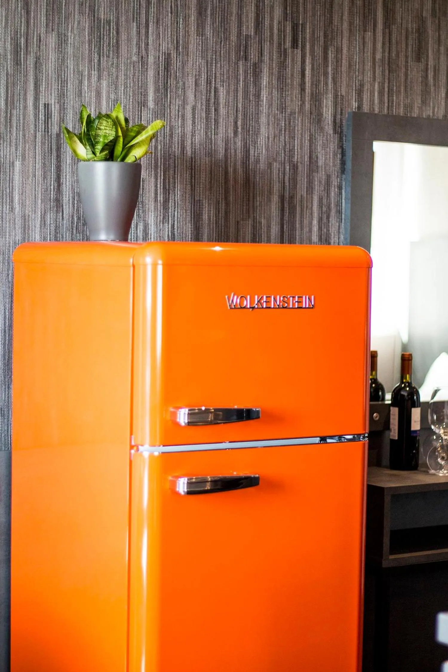 Kitchen or kitchenette in premium by GS Hotel