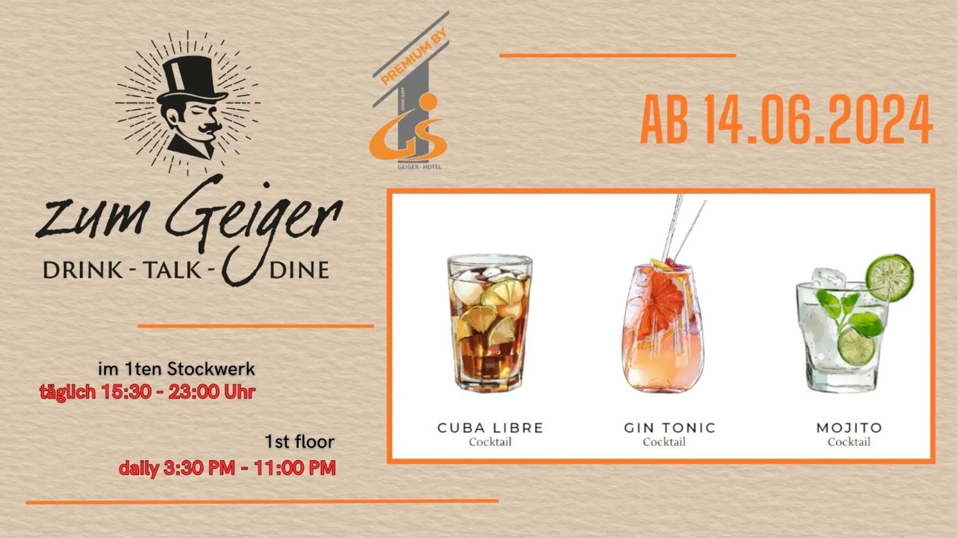 Restaurant/places to eat in premium by GS Hotel