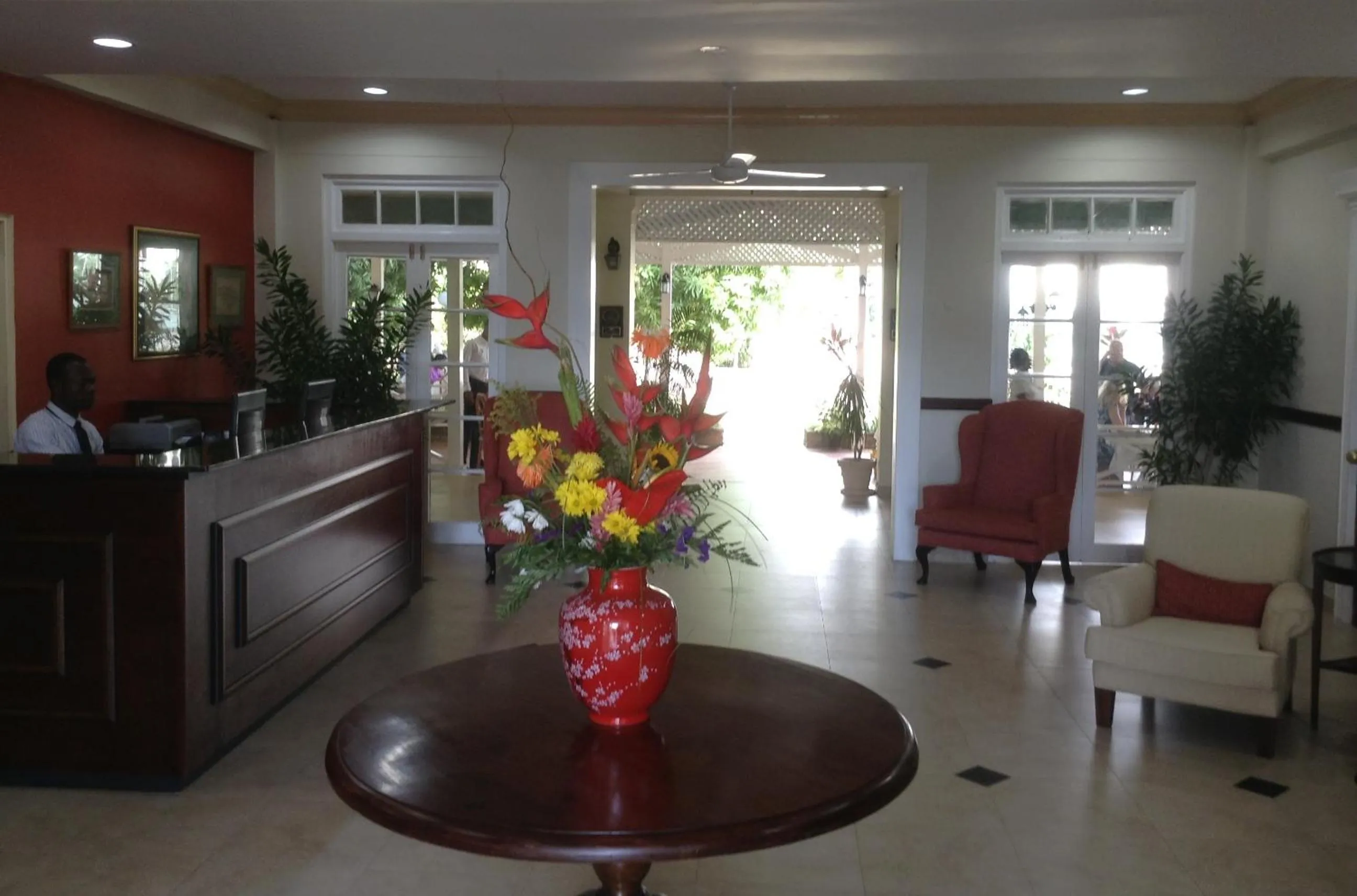 Lobby or reception in The Liguanea Club